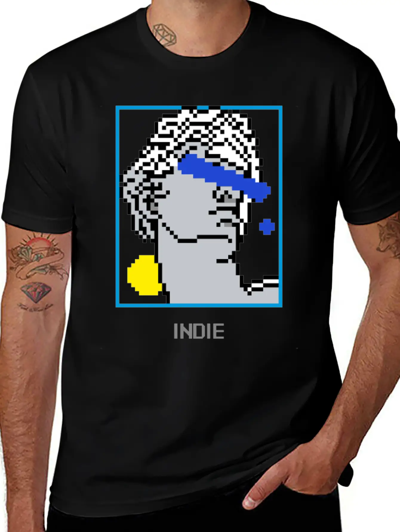 Indie Playlist Essential Cotton Tee For Daily Outfits ¨C Unisex Style