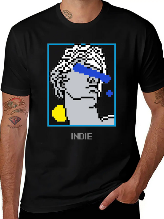 Indie Playlist Essential Cotton Tee For Daily Outfits ¨C Unisex Style
