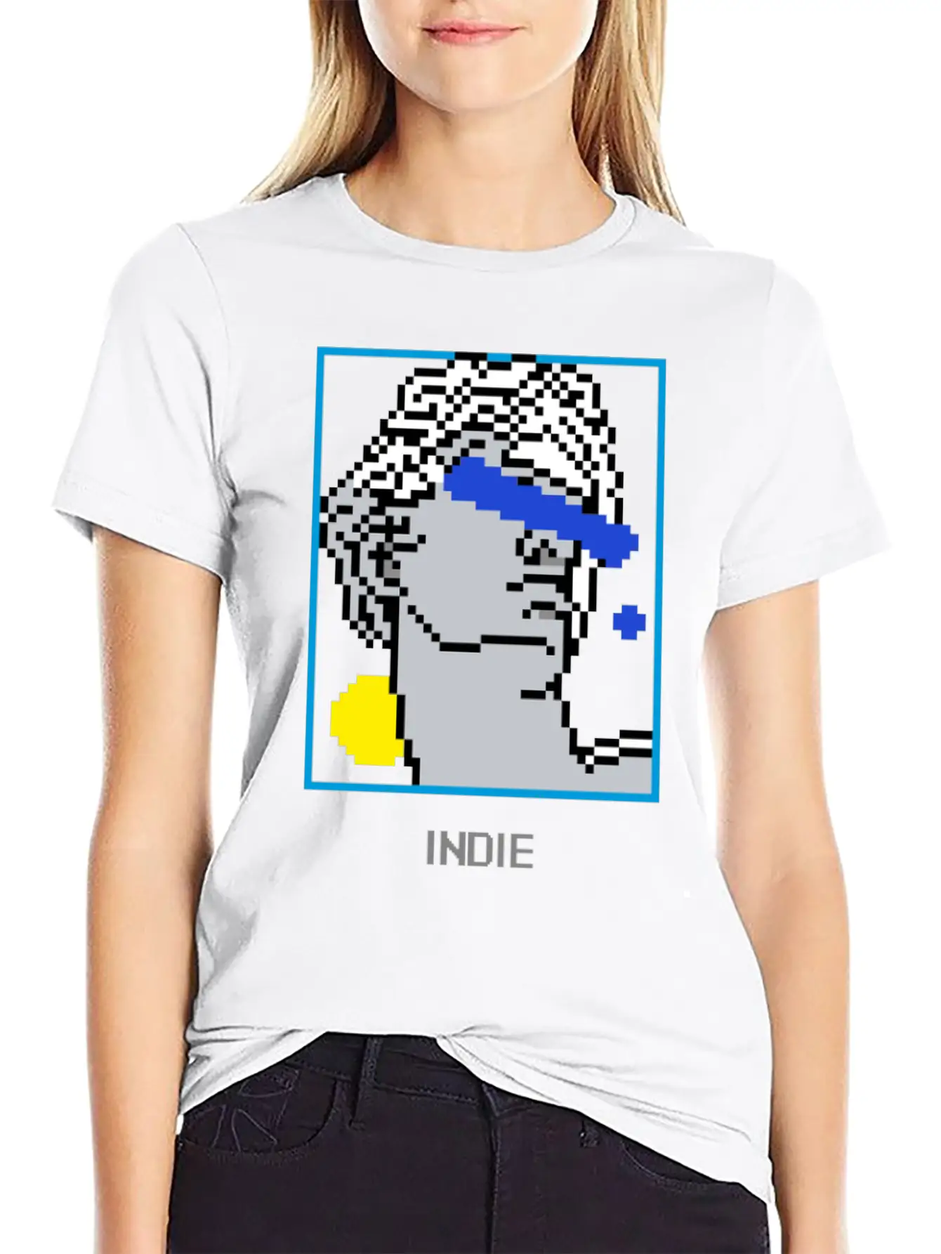 Indie Playlist Essential Cotton Tee For Daily Outfits ¨C Unisex Style