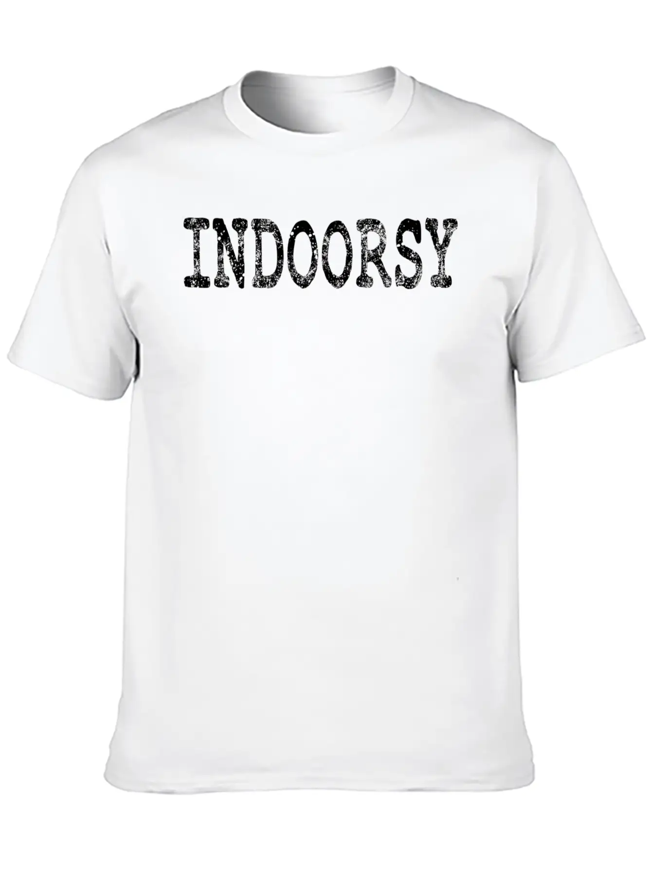Indoorsy Introvert Attitude Popular Saying Soft Cotton Short Sleeve Tee ¨C Unisex Wardrobe Staple