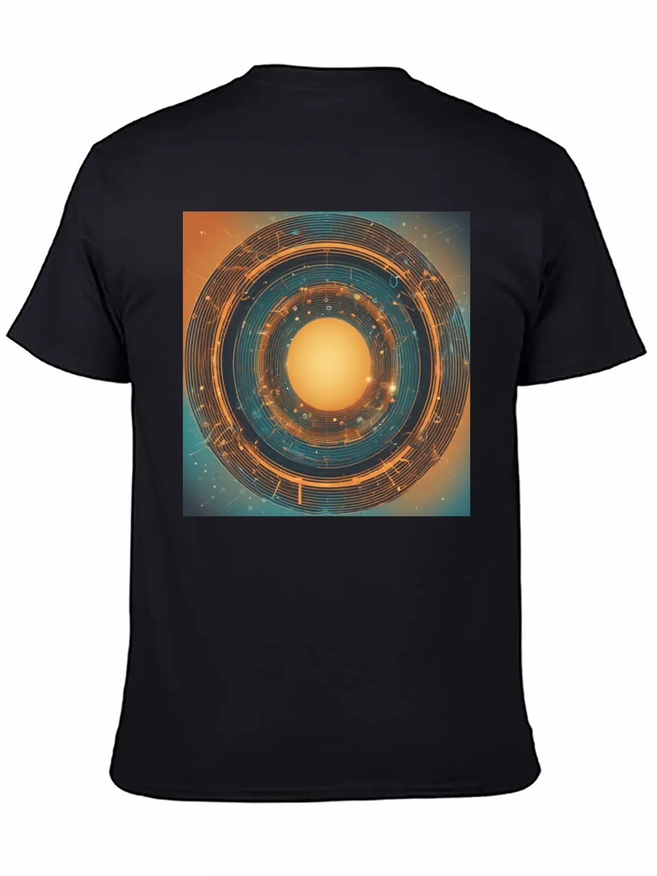 Infinity Concept: Eternal Echo Basic Graphic T-Shirt ¨C Daily Comfort In Soft Cotton