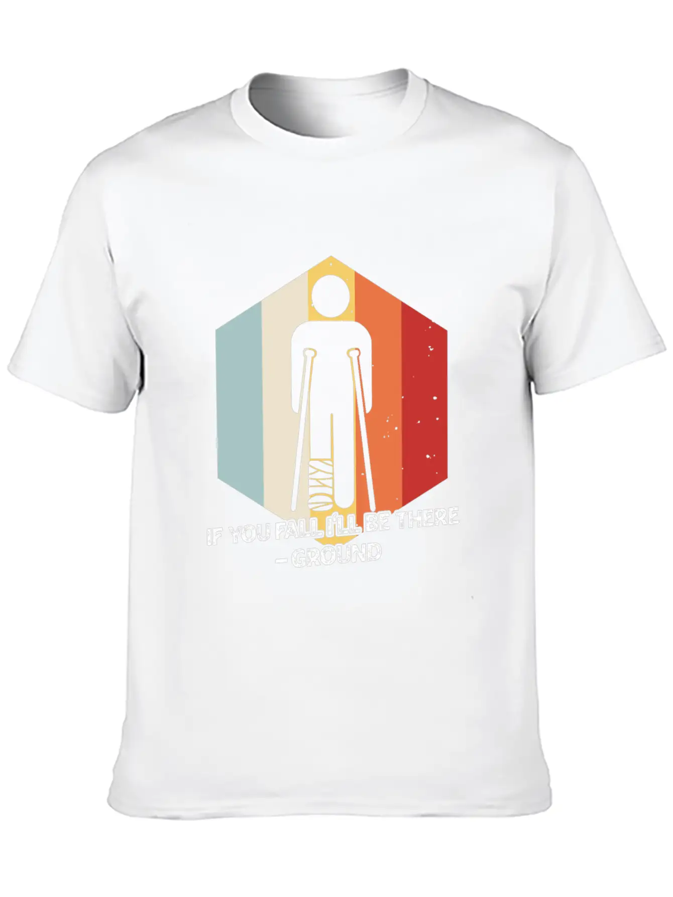 Injury Recovery Quote For A Family Member With A Essential Cotton Tee For Daily Outfits ¨C Unisex Style