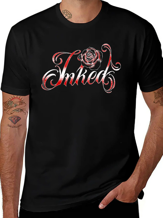 Inked Tattooed Tattoo Lovers & Tattoo Artists Basic Graphic T-Shirt ¨C Daily Comfort In Soft Cotton