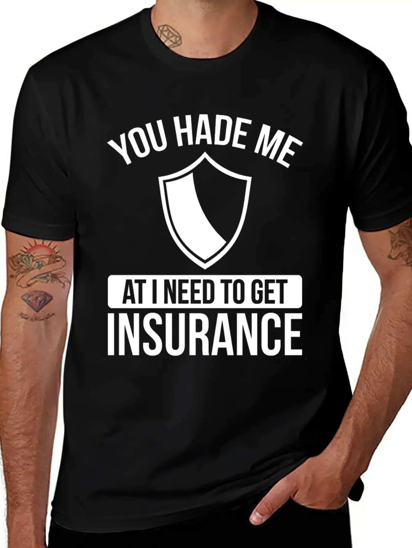 Insurance Agent You Had Me At I Need To Get Essential Cotton Tee For Daily Outfits ¨C Unisex Style