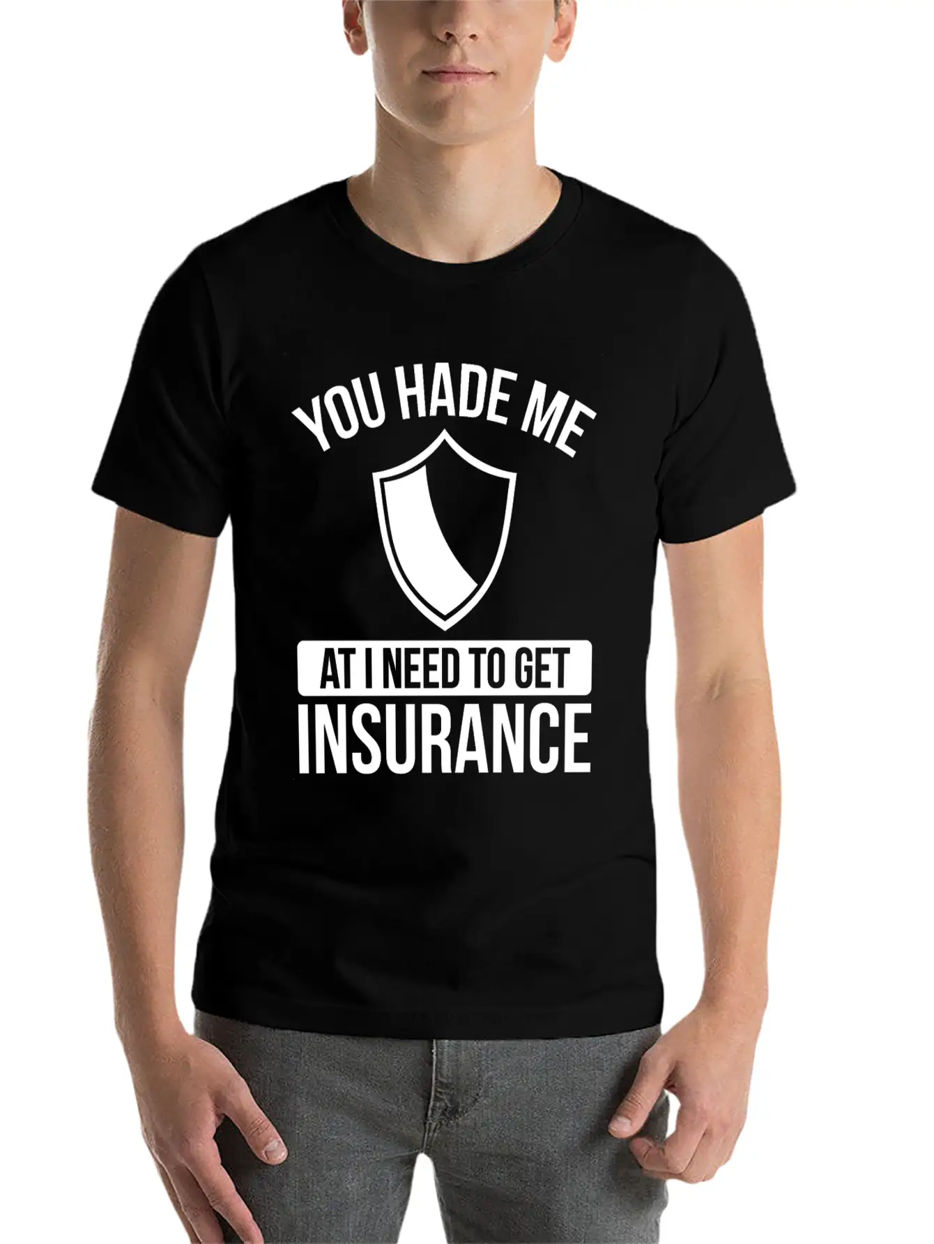 Insurance Agent You Had Me At I Need To Get Essential Cotton Tee For Daily Outfits ¨C Unisex Style