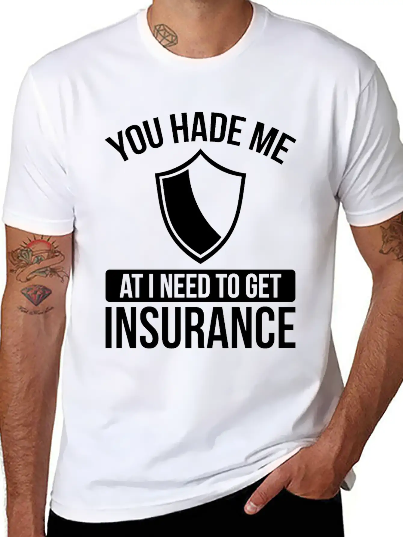 Insurance Agent You Had Me At I Need To Get Essential Cotton Tee For Daily Outfits ¨C Unisex Style