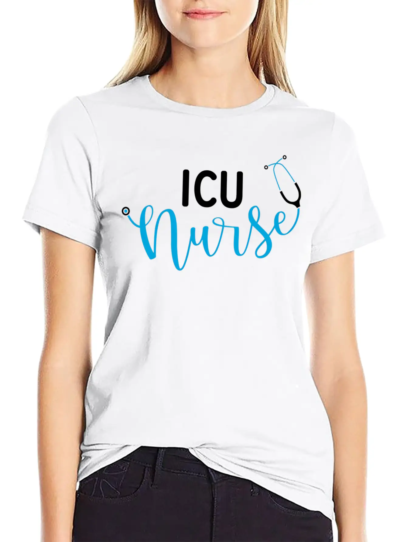 Intensive Care Unit Nurse Icu Nurse Basic Graphic T-Shirt ¨C Daily Comfort In Soft Cotton