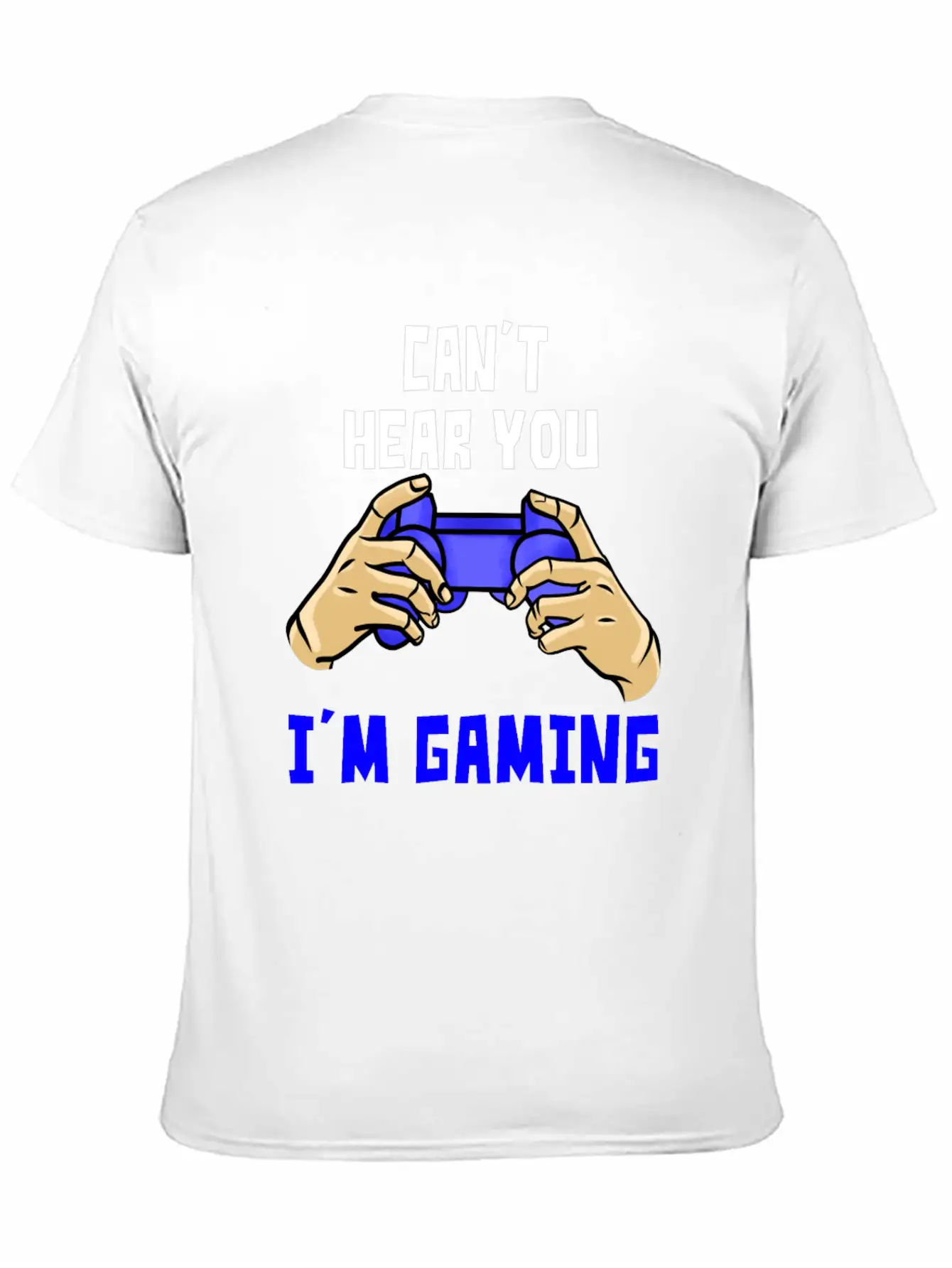 Interrupting A Gamer Design Soft Cotton Short Sleeve Tee ¨C Unisex Wardrobe Staple