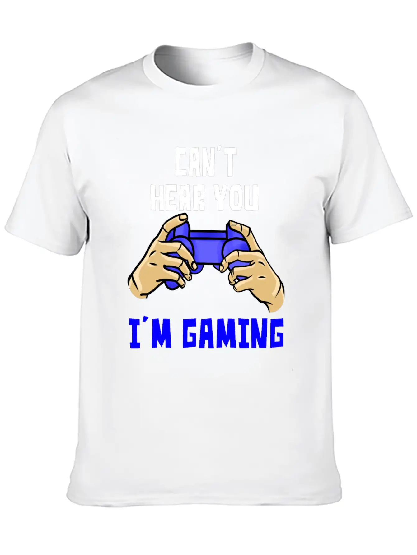 Interrupting A Gamer Design Soft Cotton Short Sleeve Tee ¨C Unisex Wardrobe Staple