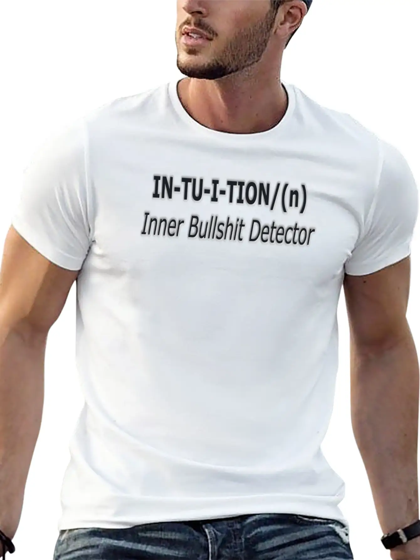 Intuition Definition Soft Cotton Short Sleeve Tee ¨C Unisex Wardrobe Staple