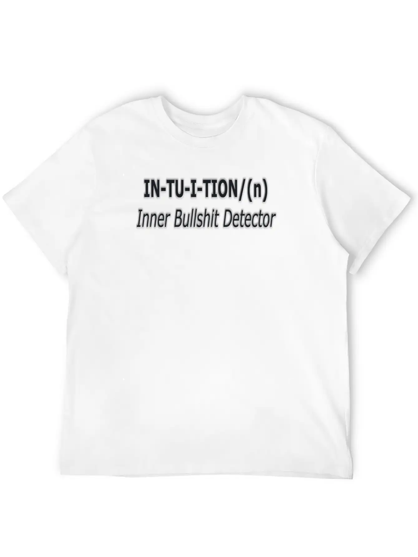 Intuition Definition Soft Cotton Short Sleeve Tee ¨C Unisex Wardrobe Staple
