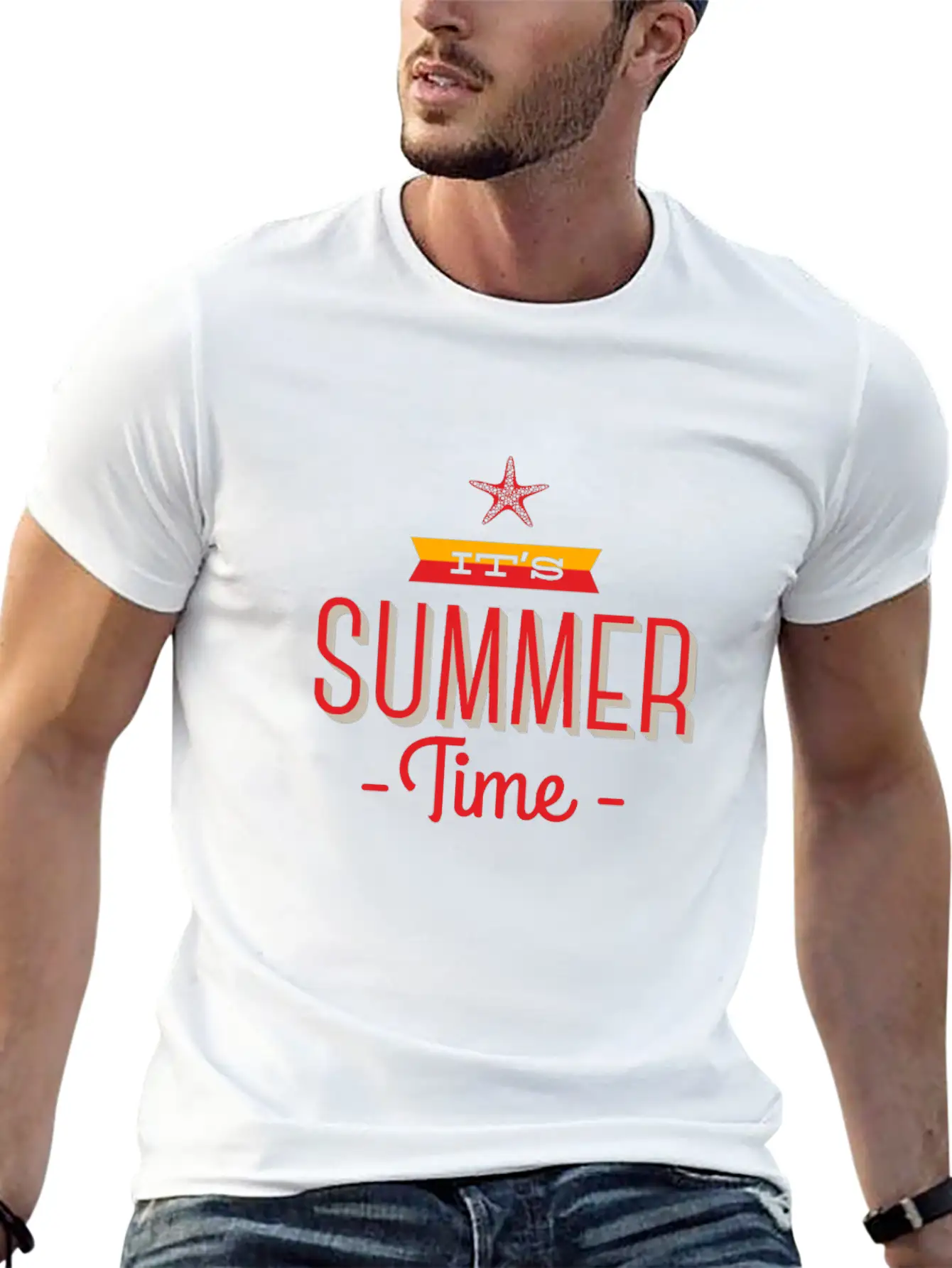 It S Summer Time Basic Graphic T-Shirt ¨C Daily Comfort In Soft Cotton