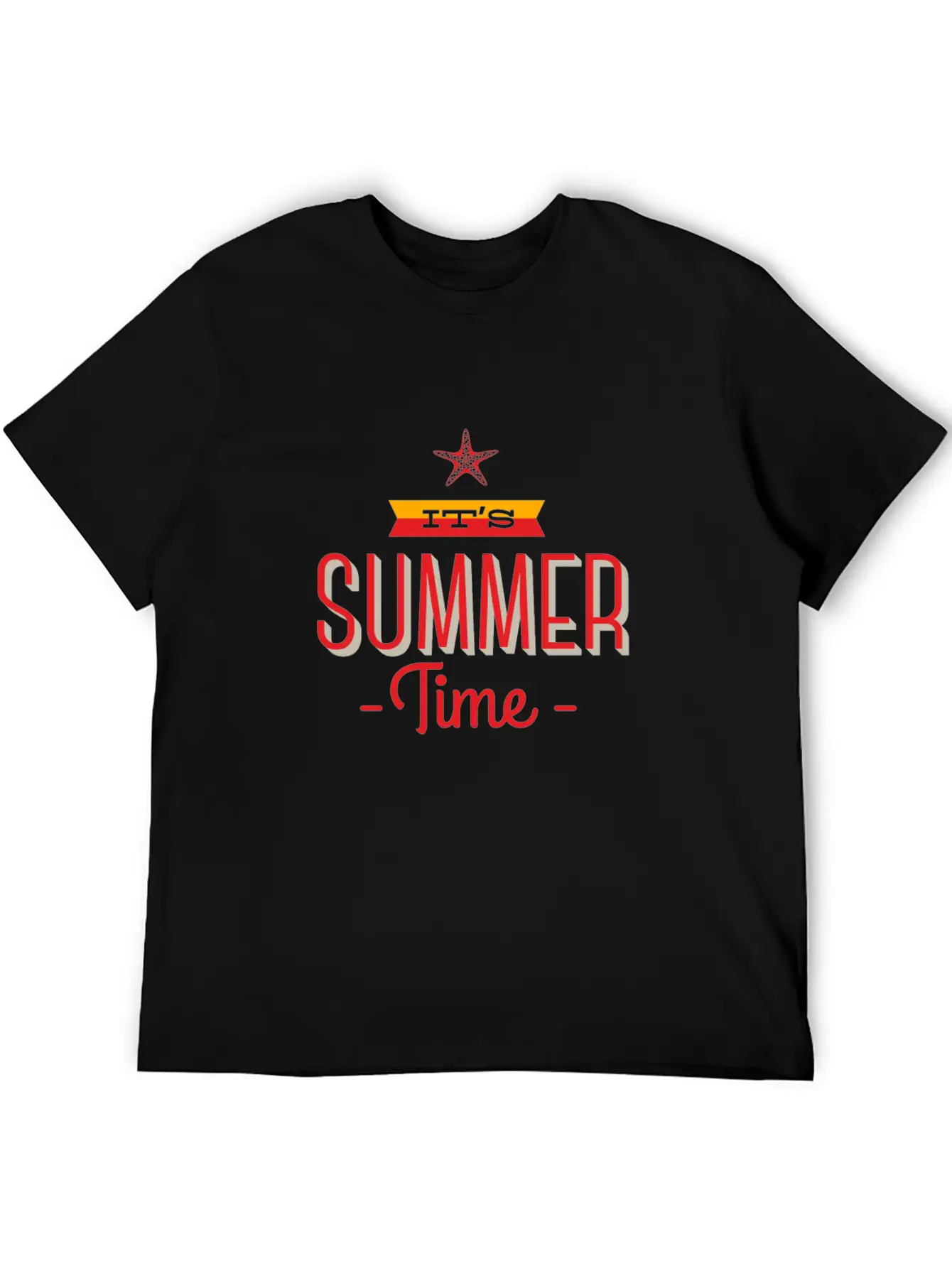 It S Summer Time Basic Graphic T-Shirt ¨C Daily Comfort In Soft Cotton