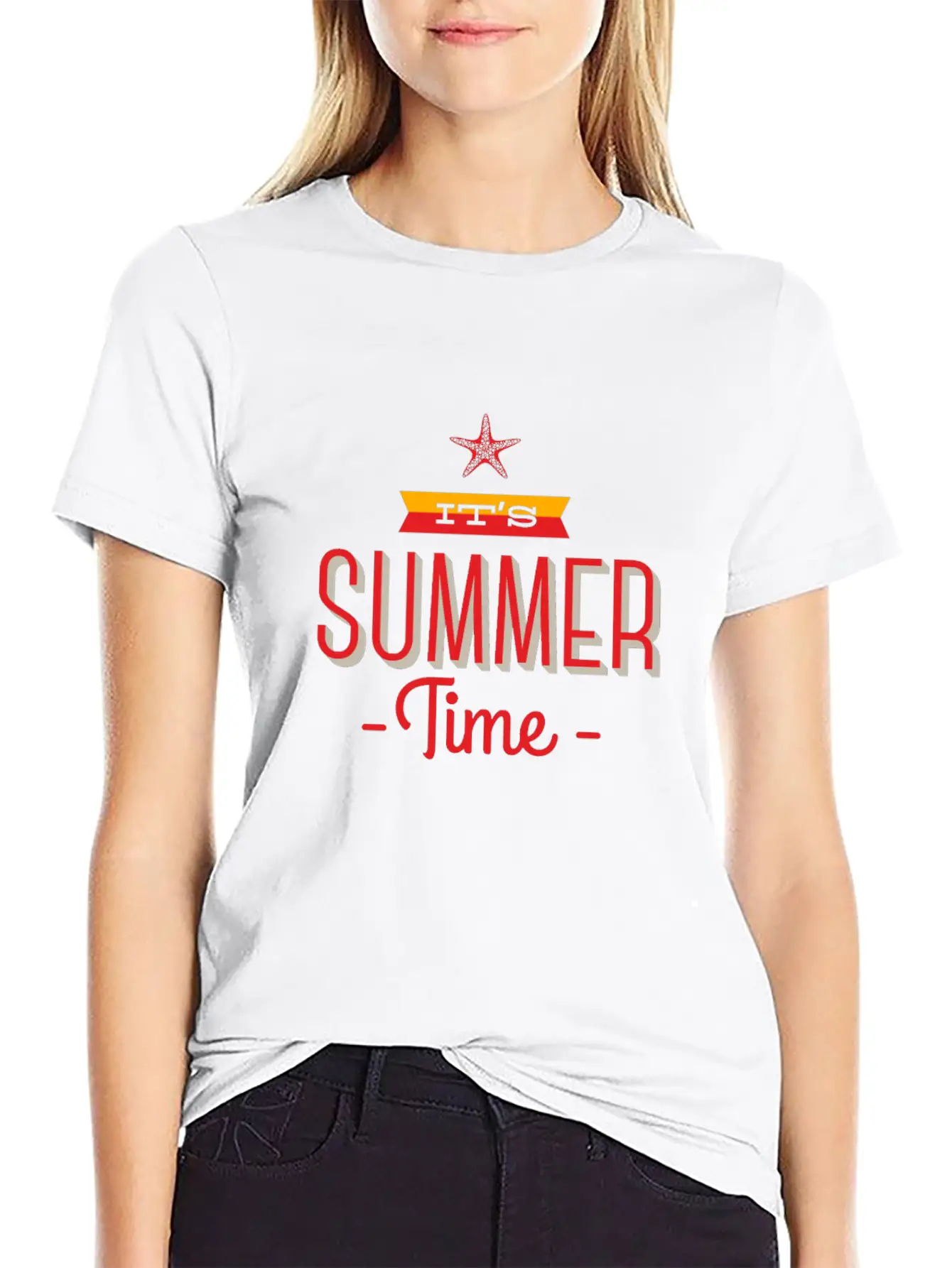 It S Summer Time Basic Graphic T-Shirt ¨C Daily Comfort In Soft Cotton