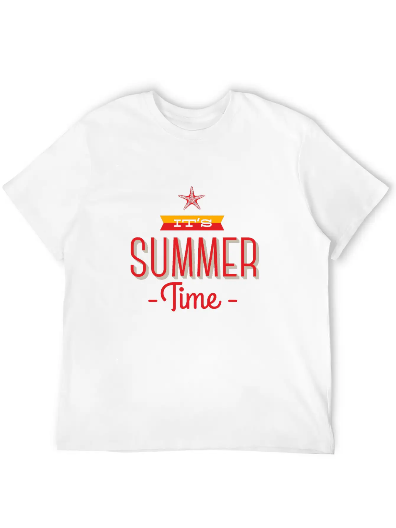 It S Summer Time Basic Graphic T-Shirt ¨C Daily Comfort In Soft Cotton