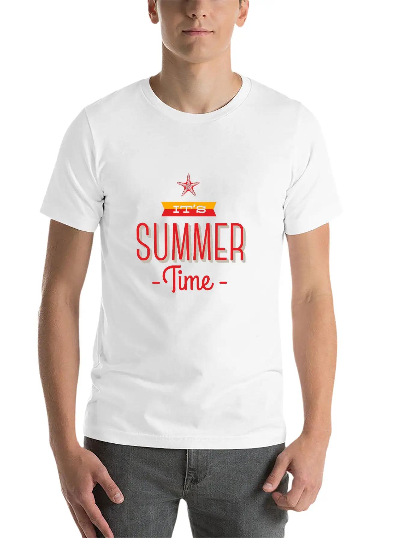 It S Summer Time Basic Graphic T-Shirt ¨C Daily Comfort In Soft Cotton
