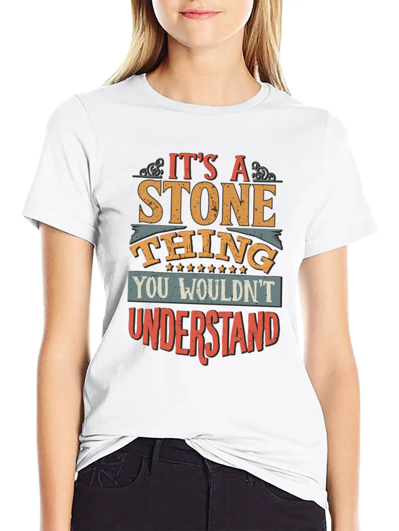 It's A Stone Thing You Wouldn't Understand - Soft Cotton Short Sleeve Tee ¨C Unisex Wardrobe Staple