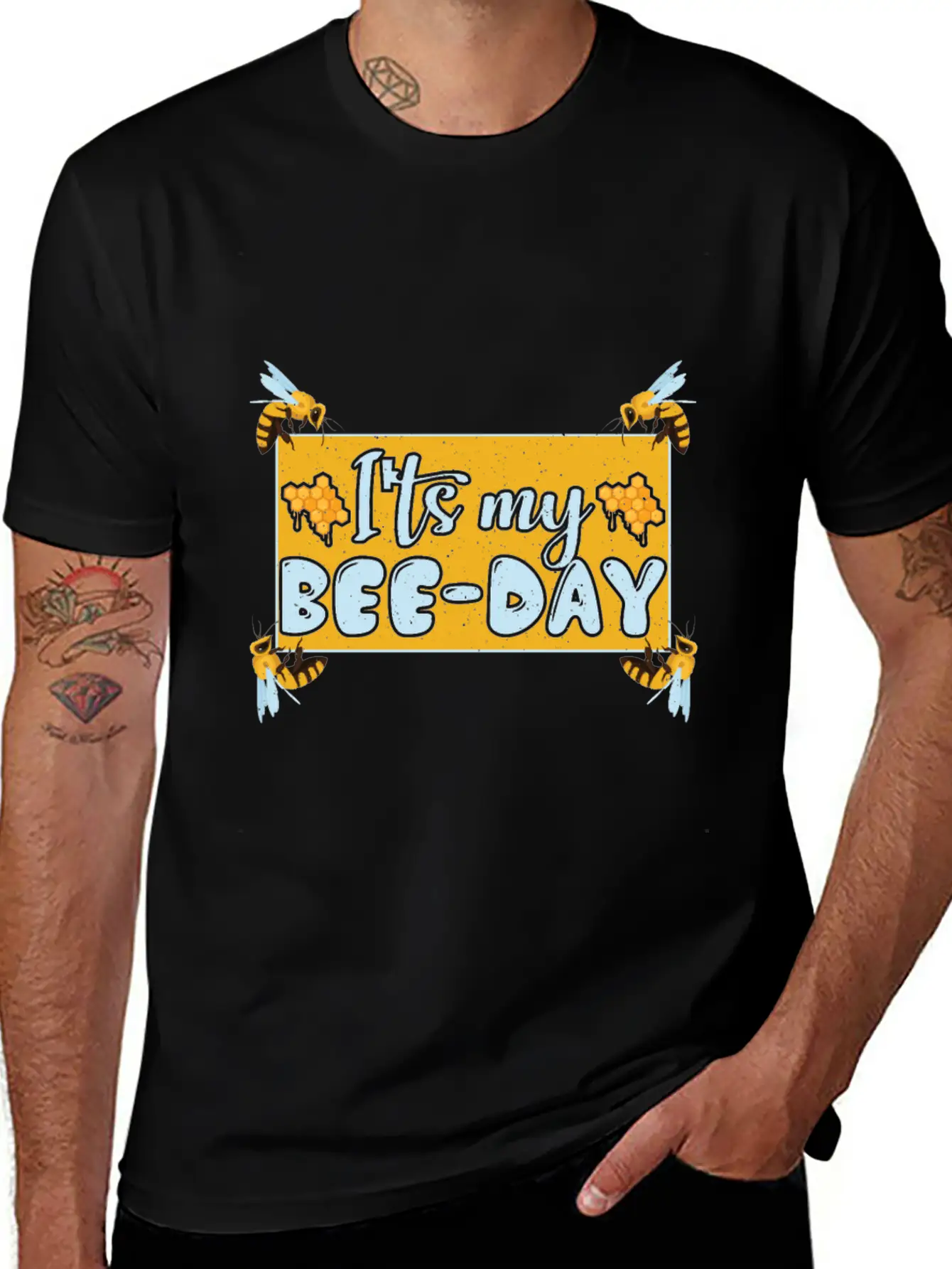 ITS MY BEE-DAY Soft Cotton Short Sleeve Tee ¨C Unisex Wardrobe Staple