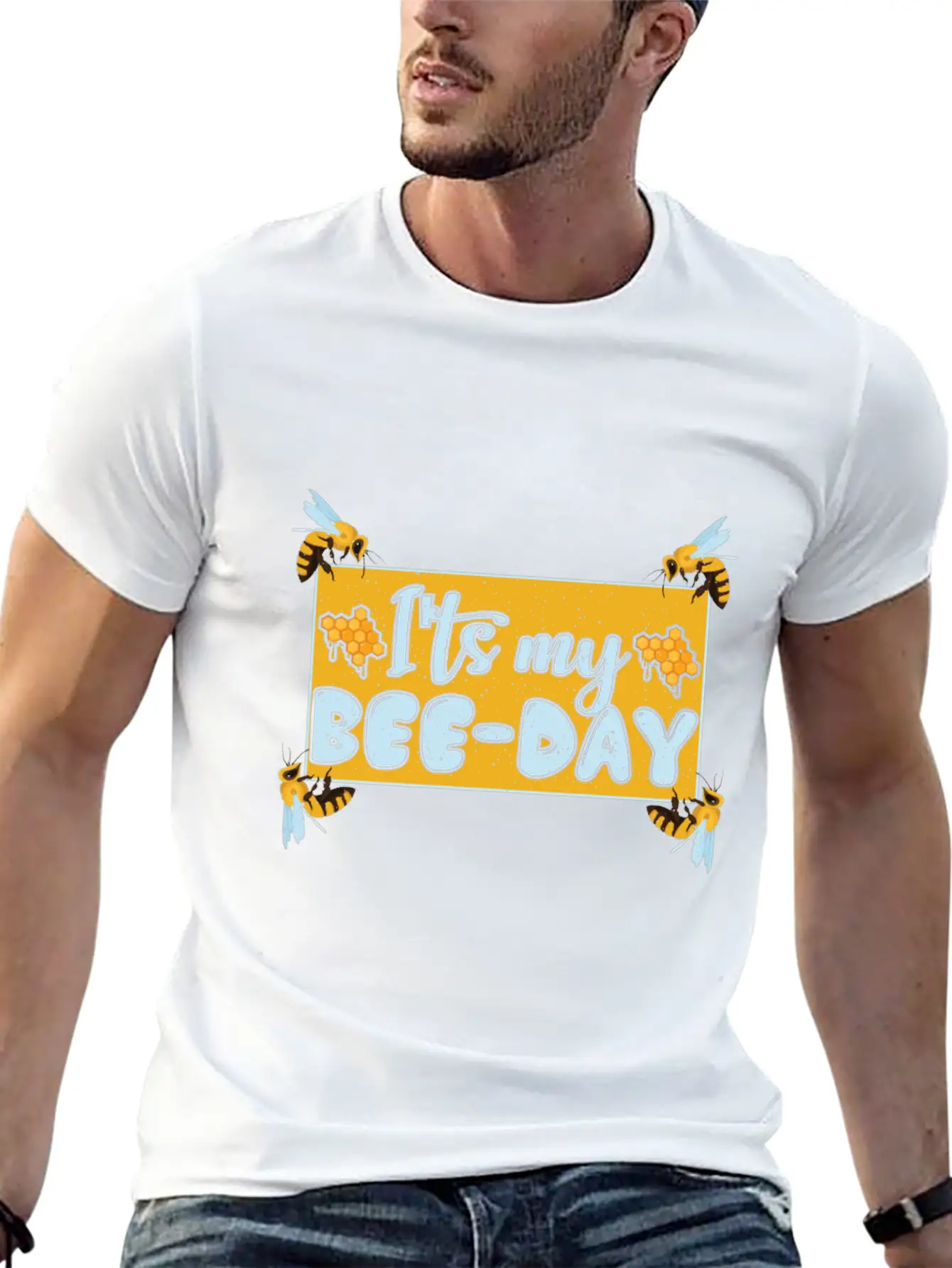 ITS MY BEE-DAY Soft Cotton Short Sleeve Tee ¨C Unisex Wardrobe Staple