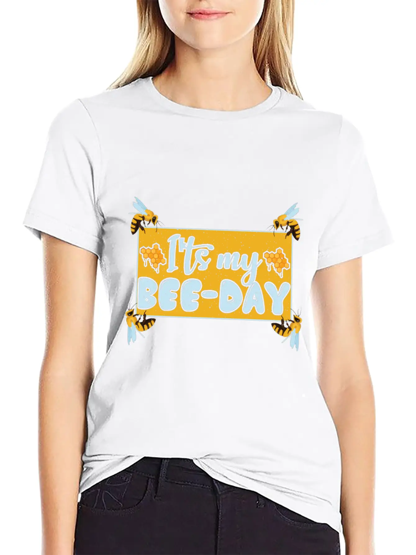 ITS MY BEE-DAY Soft Cotton Short Sleeve Tee ¨C Unisex Wardrobe Staple