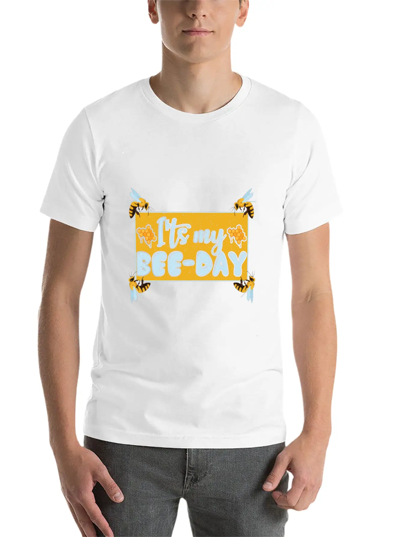 ITS MY BEE-DAY Soft Cotton Short Sleeve Tee ¨C Unisex Wardrobe Staple
