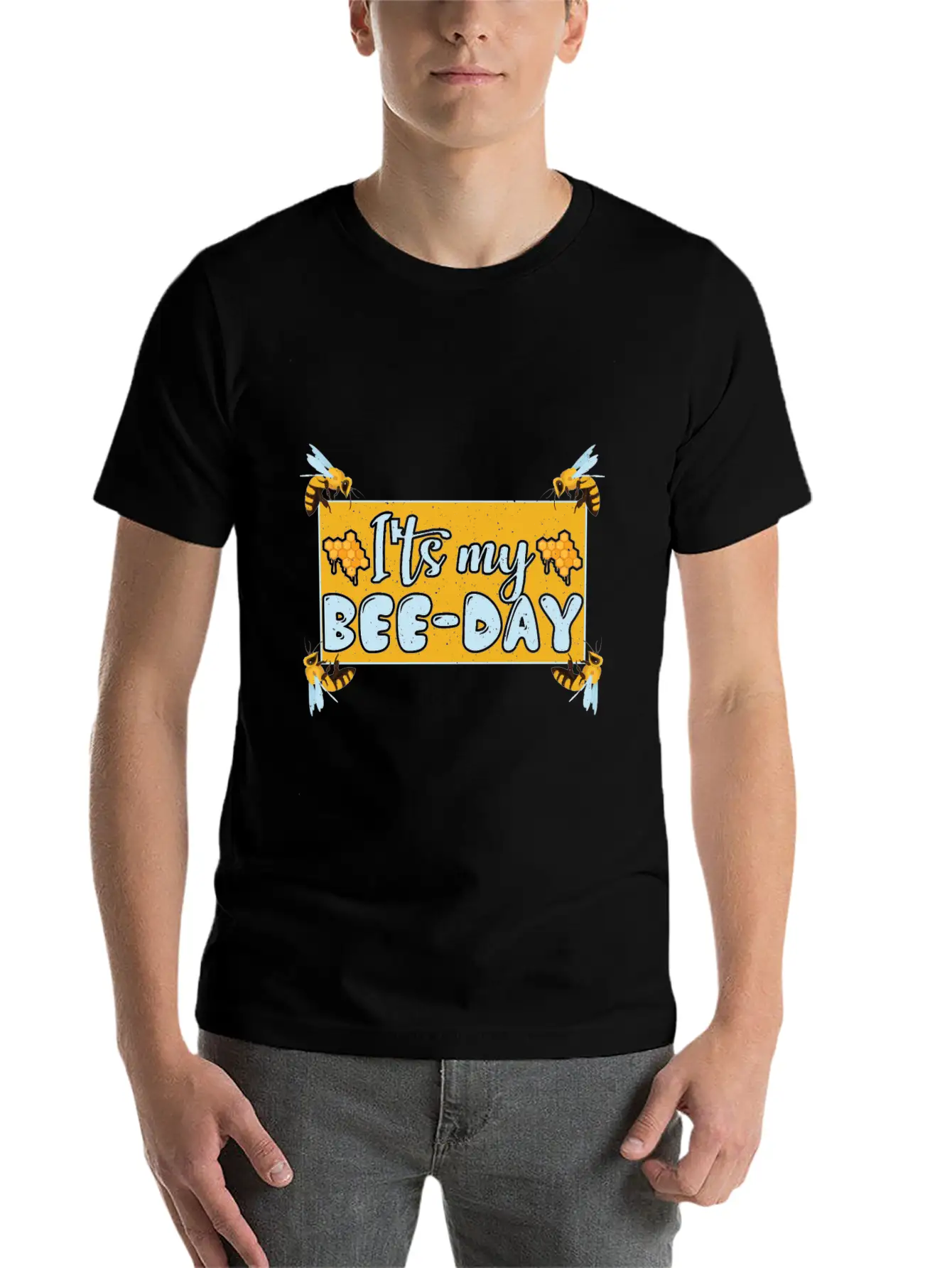ITS MY BEE-DAY Soft Cotton Short Sleeve Tee ¨C Unisex Wardrobe Staple