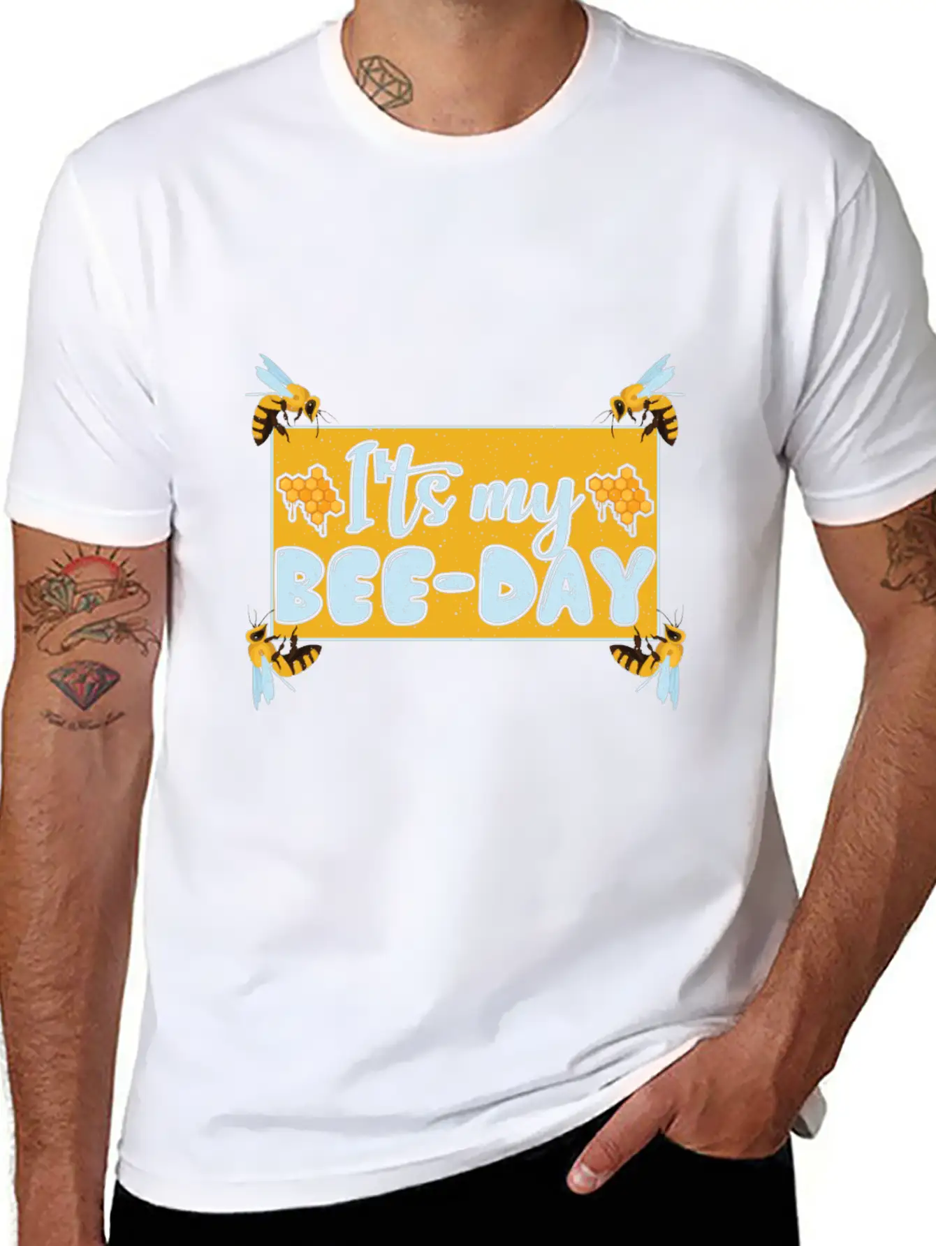 ITS MY BEE-DAY Soft Cotton Short Sleeve Tee ¨C Unisex Wardrobe Staple