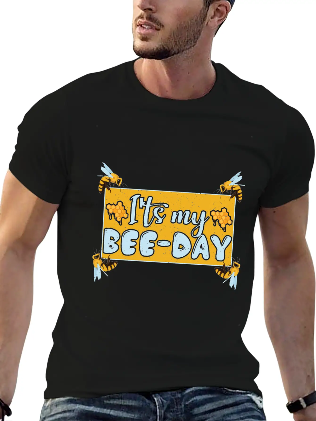 ITS MY BEE-DAY Soft Cotton Short Sleeve Tee ¨C Unisex Wardrobe Staple