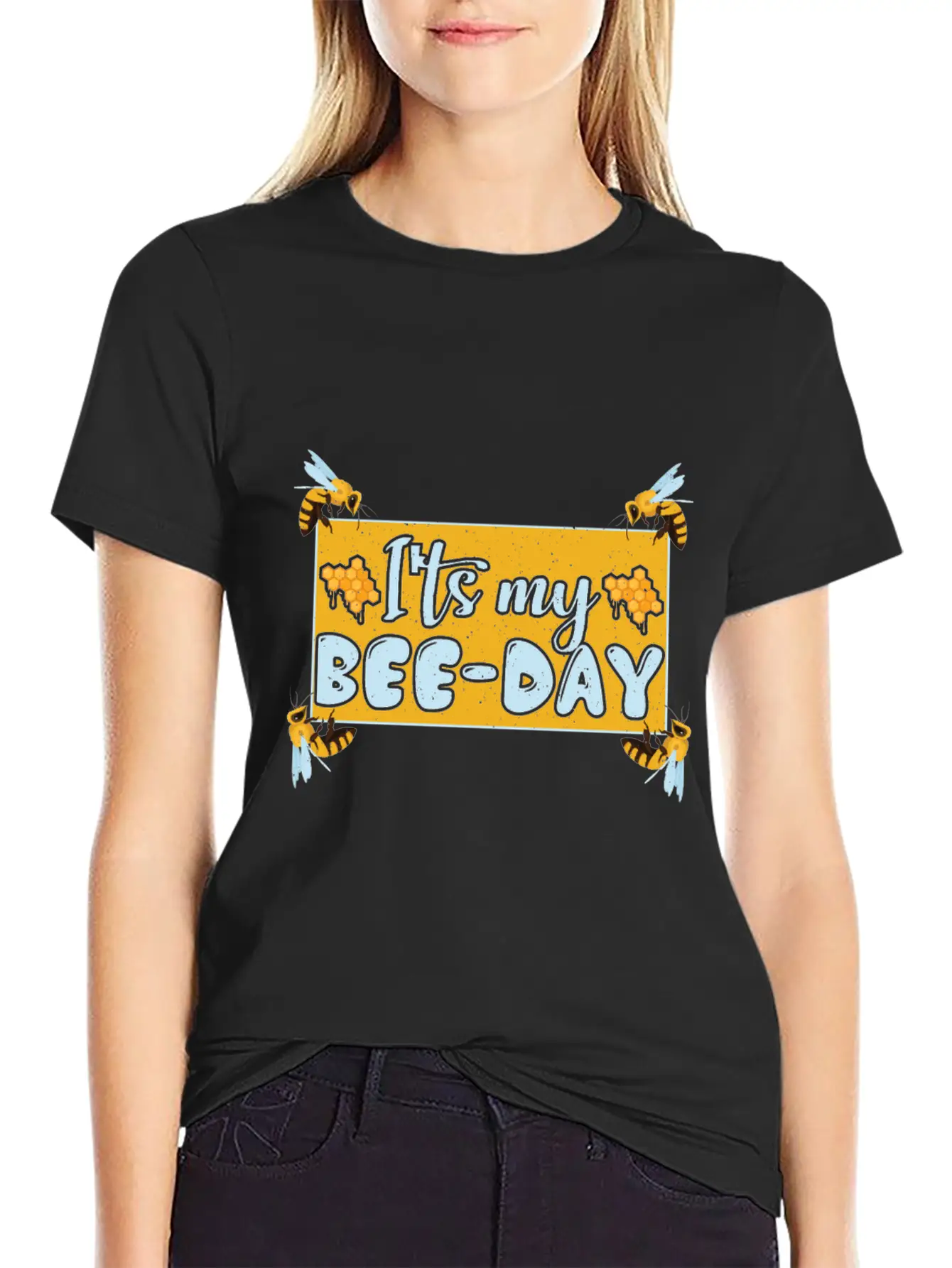 ITS MY BEE-DAY Soft Cotton Short Sleeve Tee ¨C Unisex Wardrobe Staple