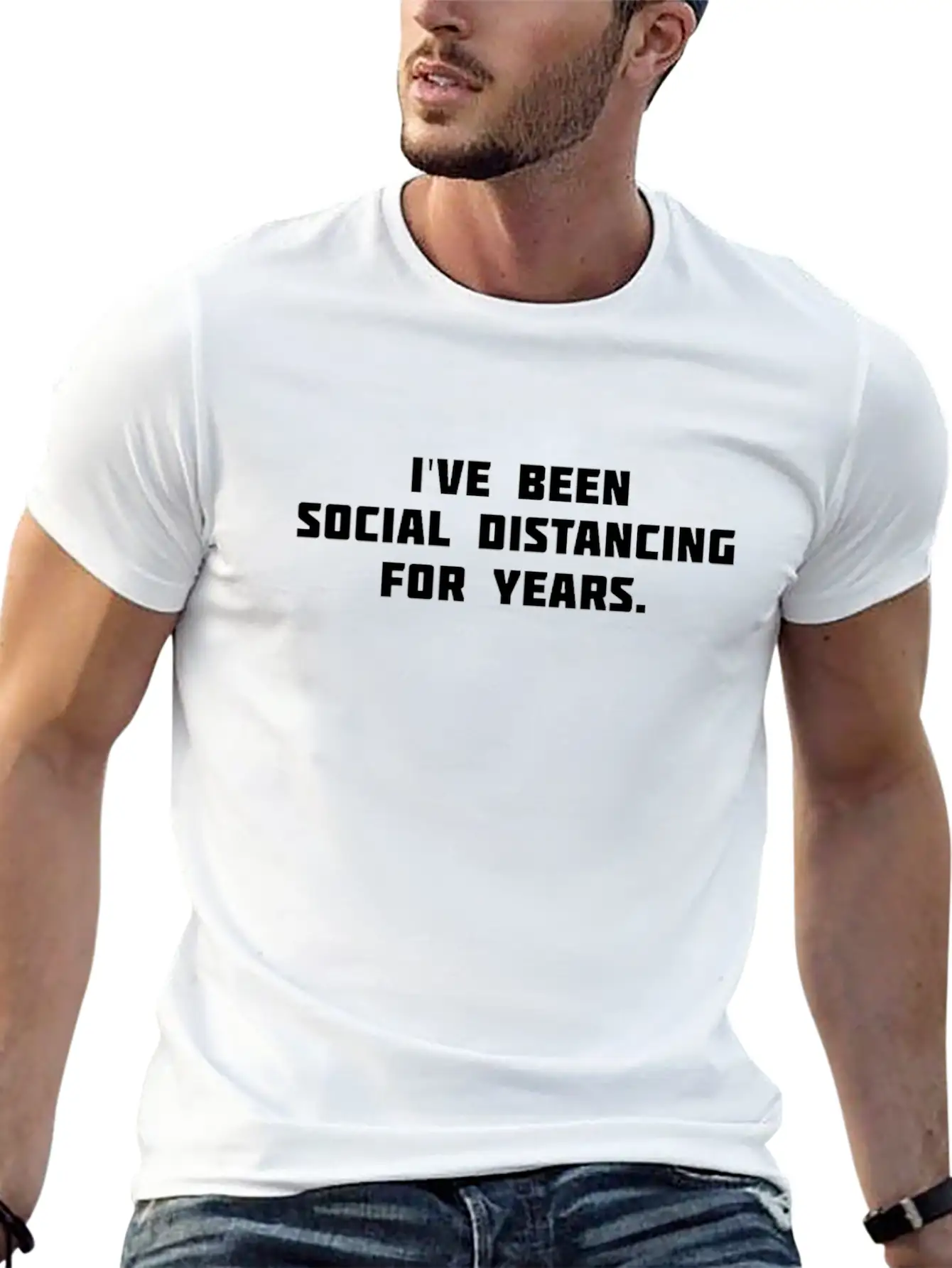 I've Been Social Distancing For Years Essential Cotton Tee For Daily Outfits ¨C Unisex Style