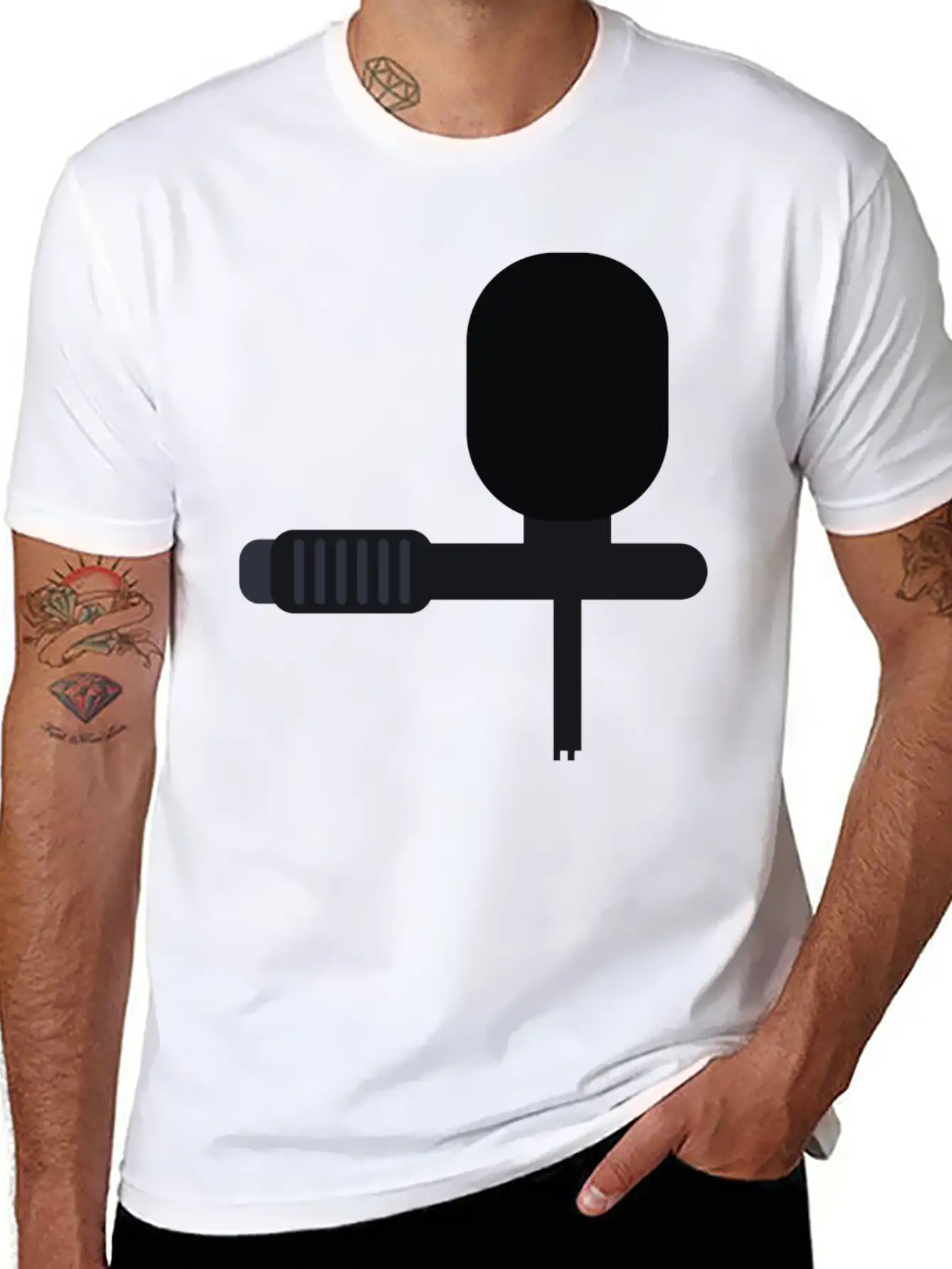 I've Got A Mic Essential Cotton Tee For Daily Outfits ¨C Unisex Style