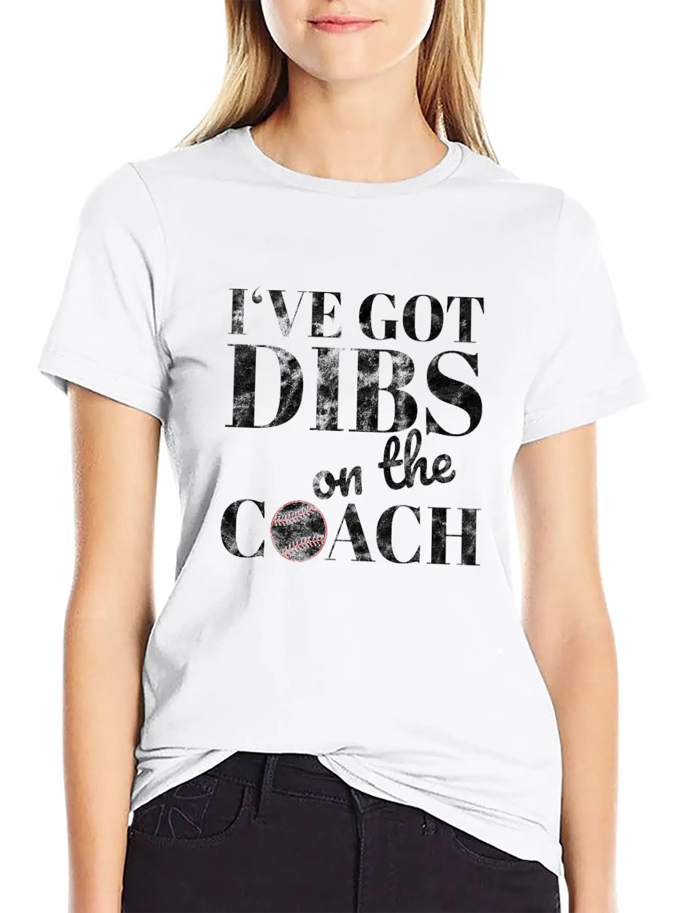 I've Got Dibs On The Coach Basic Graphic T-Shirt ¨C Daily Comfort In Soft Cotton