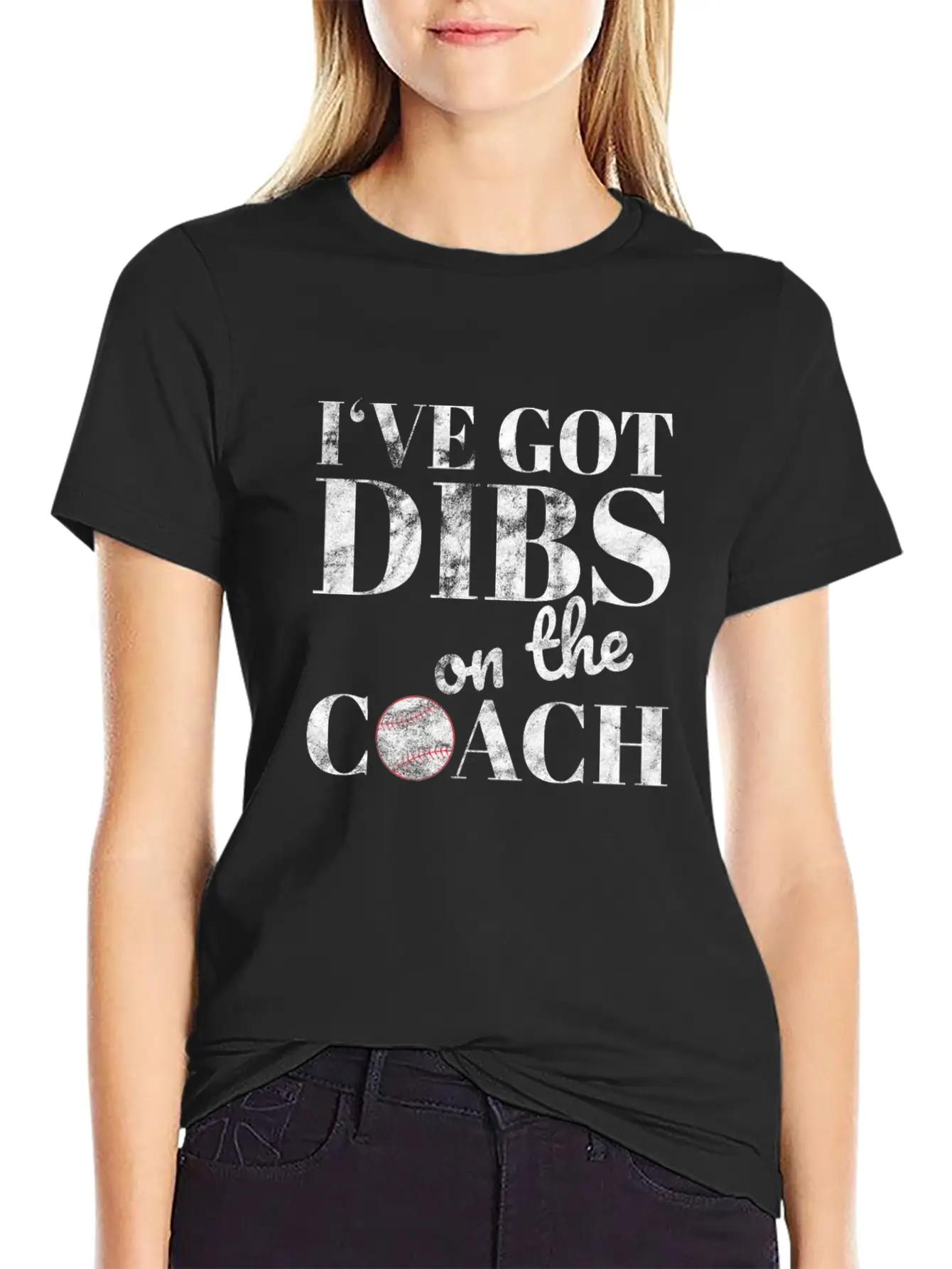 I've Got Dibs On The Coach Basic Graphic T-Shirt ¨C Daily Comfort In Soft Cotton