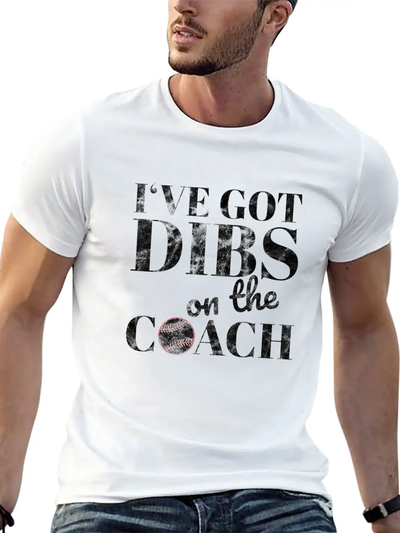 I've Got Dibs On The Coach Basic Graphic T-Shirt ¨C Daily Comfort In Soft Cotton