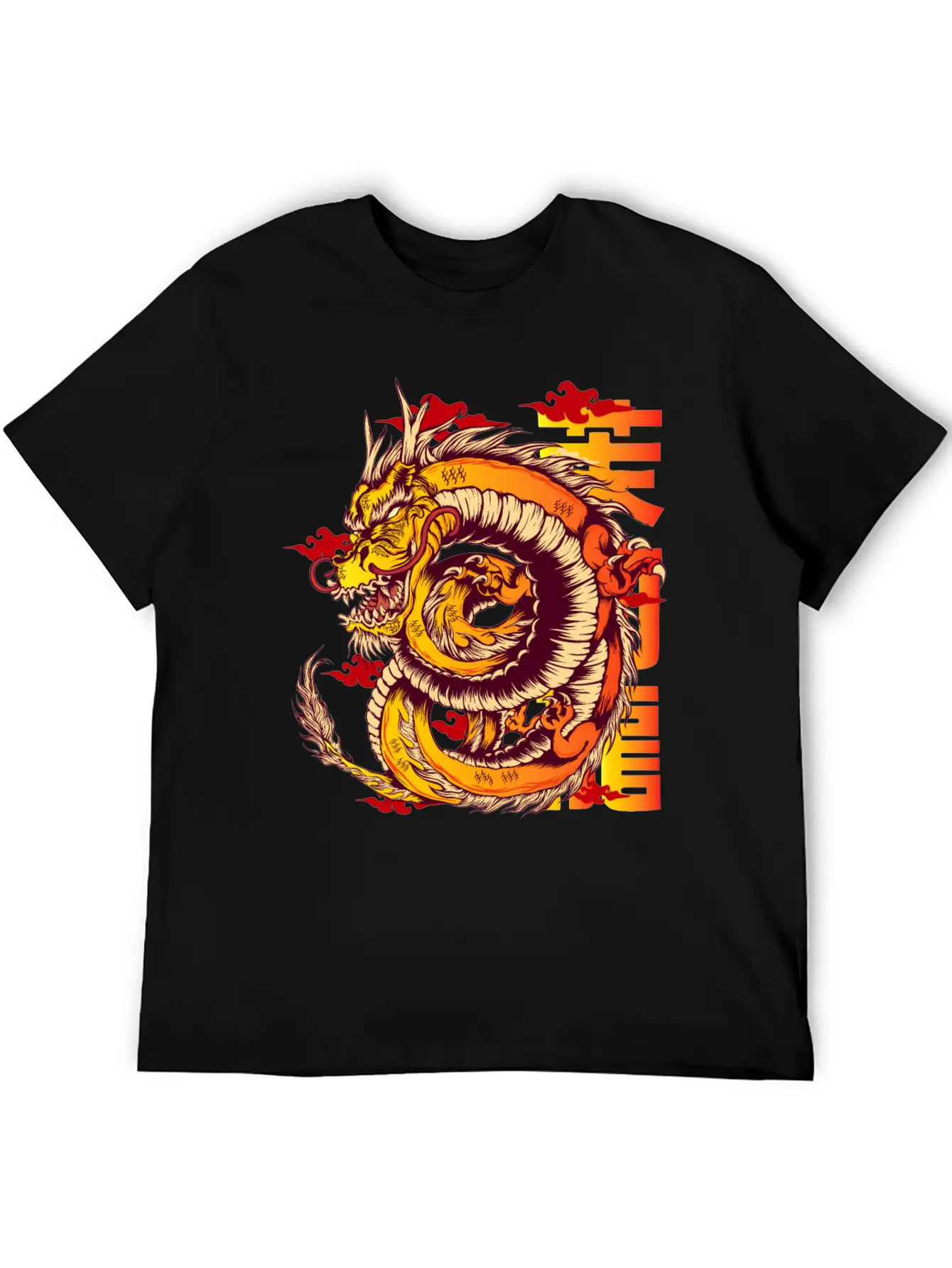 Jasmine Dragon Tea House, Chinese Wind Clouds Essential Cotton Tee For Daily Outfits ¨C Unisex Style
