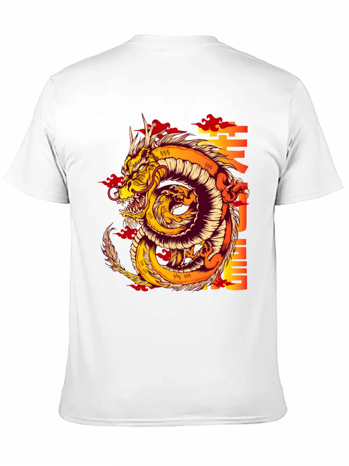 Jasmine Dragon Tea House, Chinese Wind Clouds Essential Cotton Tee For Daily Outfits ¨C Unisex Style