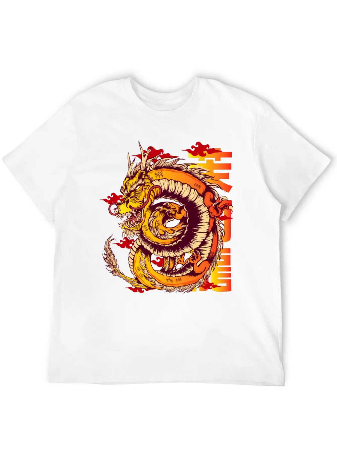 Jasmine Dragon Tea House, Chinese Wind Clouds Essential Cotton Tee For Daily Outfits ¨C Unisex Style