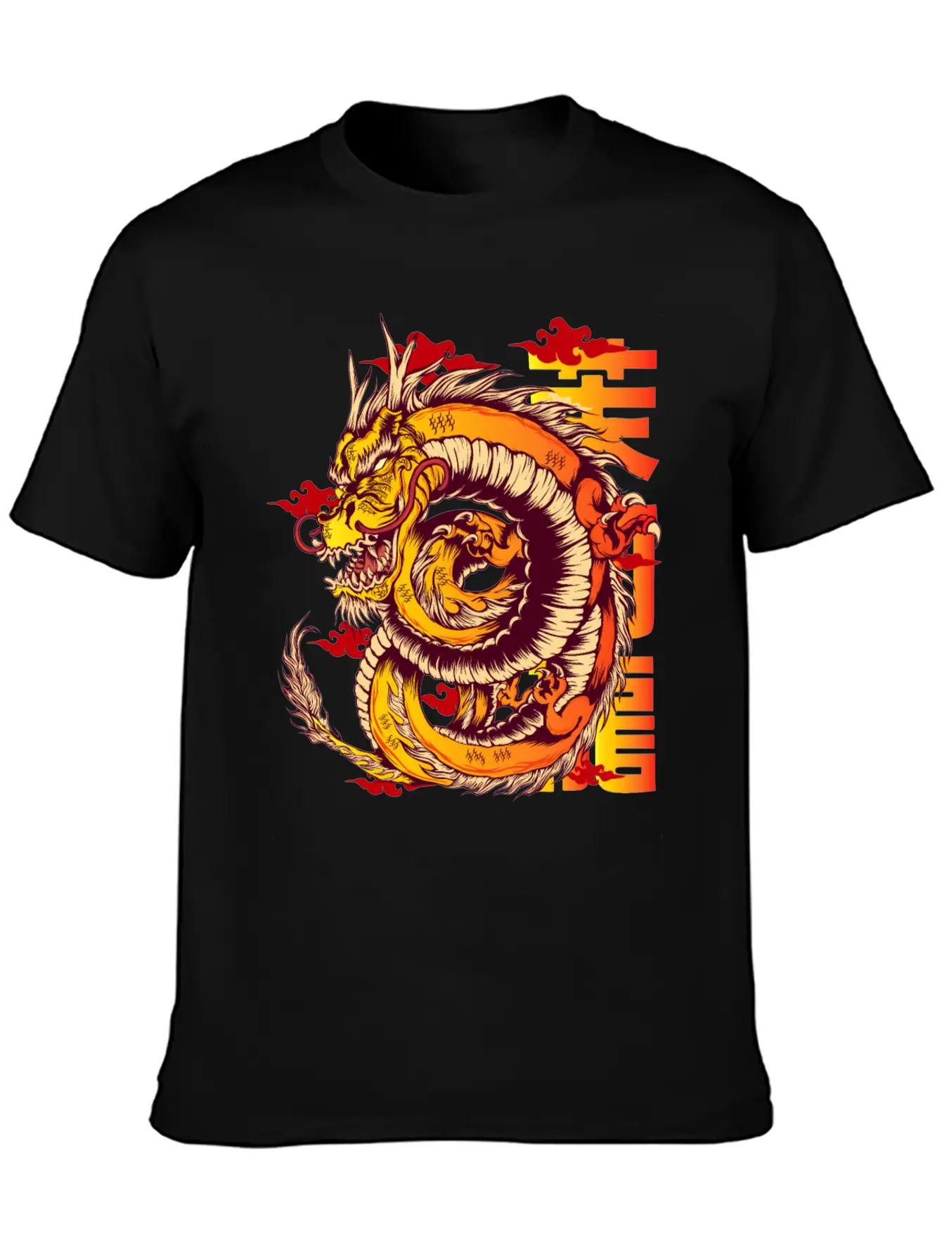 Jasmine Dragon Tea House, Chinese Wind Clouds Essential Cotton Tee For Daily Outfits ¨C Unisex Style