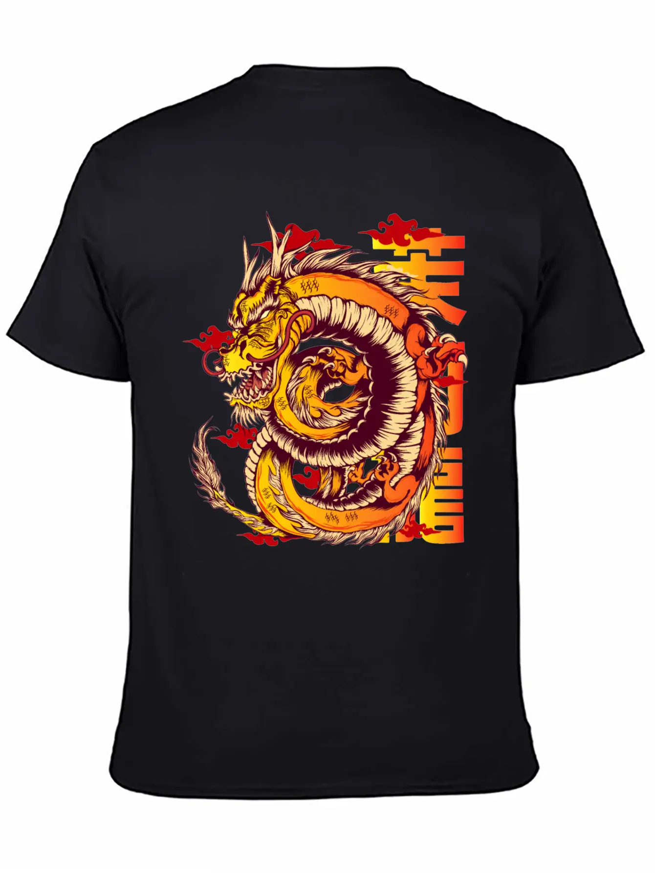 Jasmine Dragon Tea House, Chinese Wind Clouds Essential Cotton Tee For Daily Outfits ¨C Unisex Style