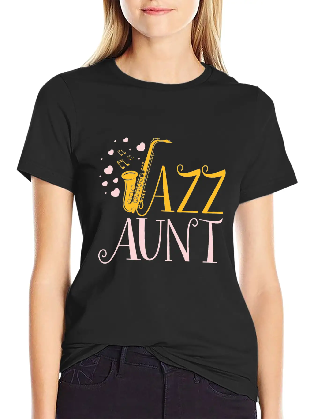 Jazz Aunt Soft Cotton Short Sleeve Tee ¨C Unisex Wardrobe Staple