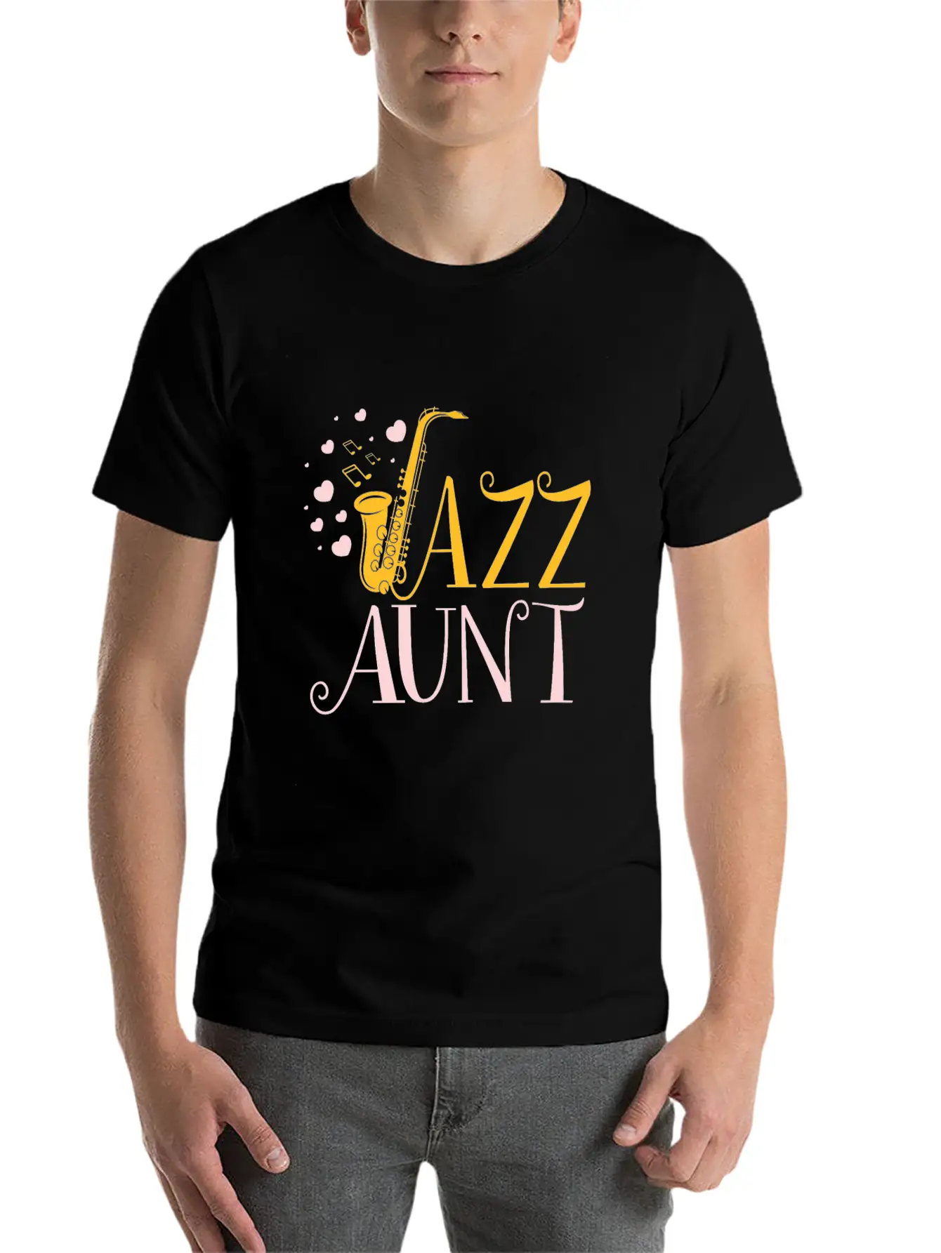 Jazz Aunt Soft Cotton Short Sleeve Tee ¨C Unisex Wardrobe Staple