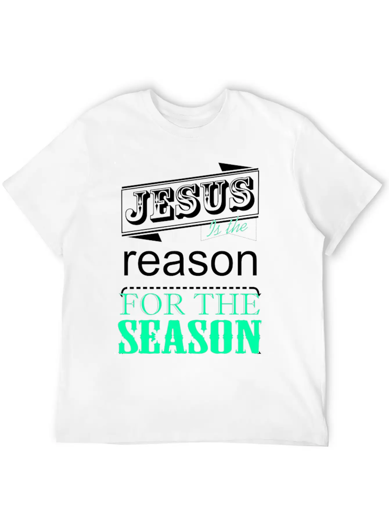 Jesus Is The Reason Basic Graphic T-Shirt ¨C Daily Comfort In Soft Cotton