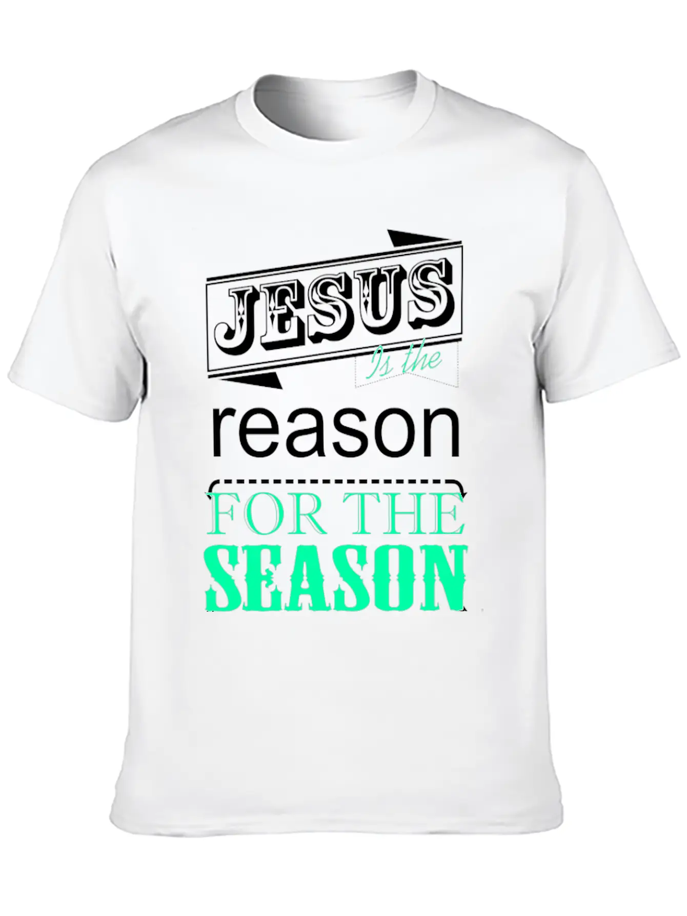 Jesus Is The Reason Basic Graphic T-Shirt ¨C Daily Comfort In Soft Cotton