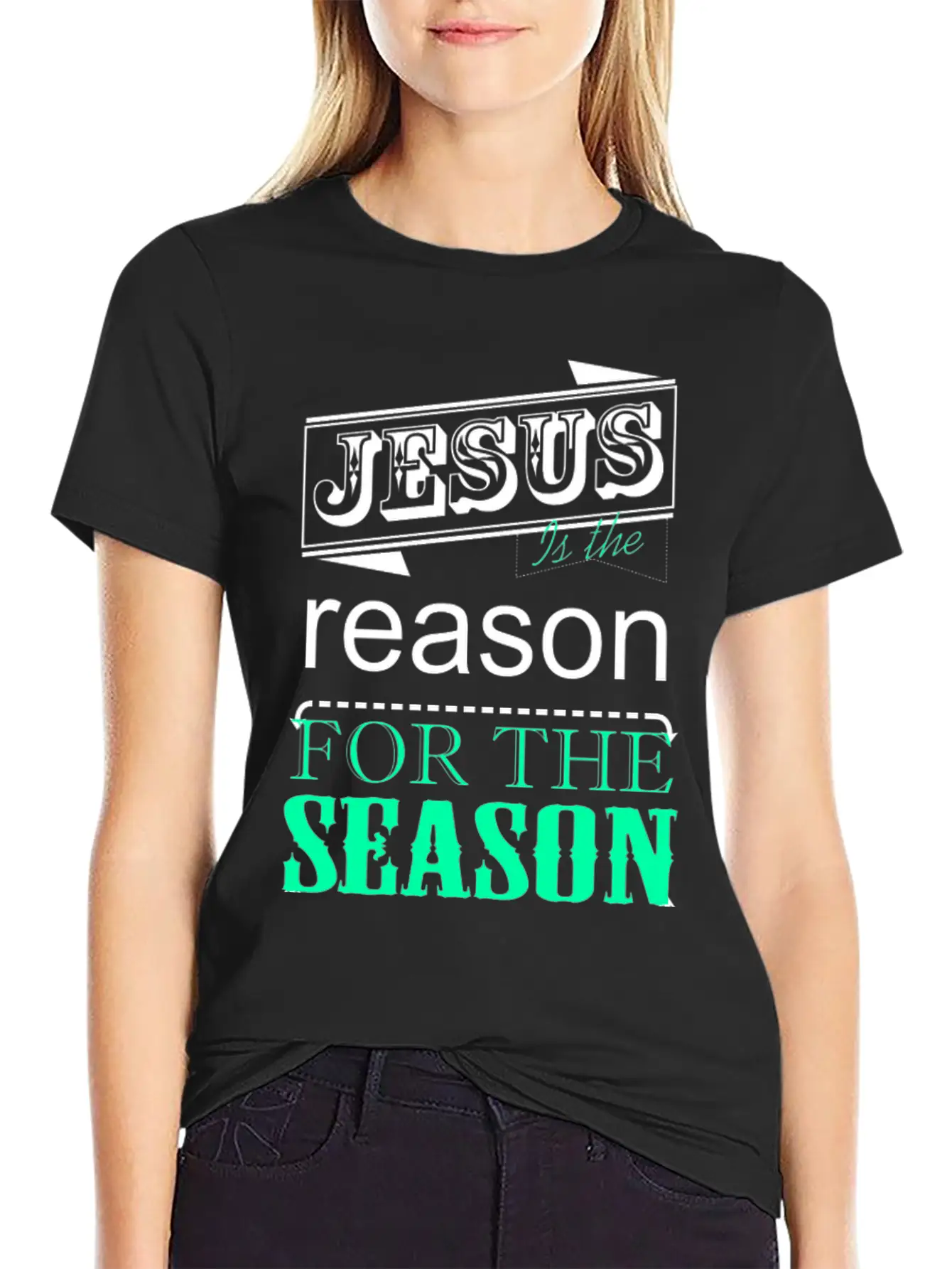 Jesus Is The Reason Basic Graphic T-Shirt ¨C Daily Comfort In Soft Cotton