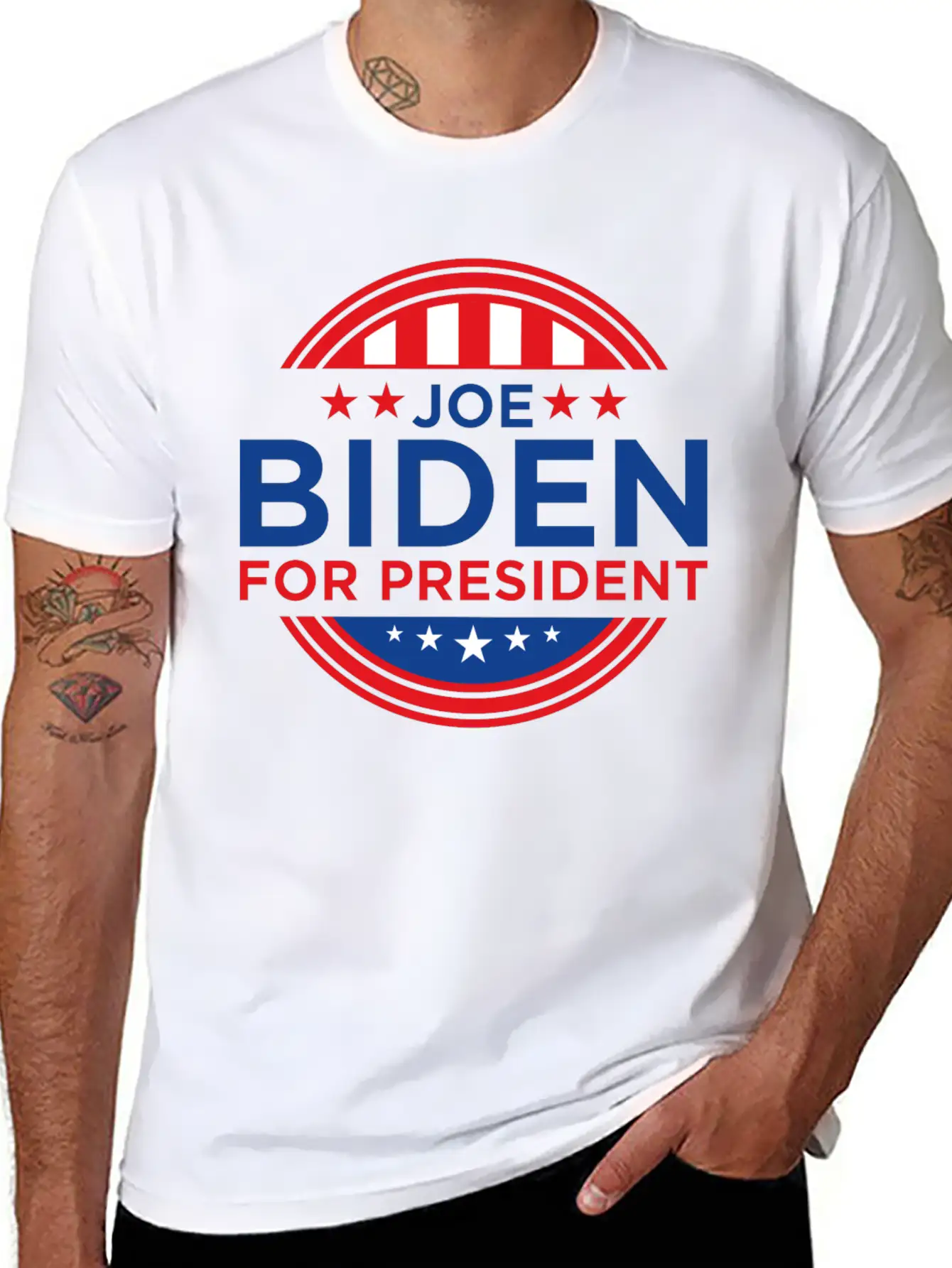 Joe Biden For President Soft Cotton Short Sleeve Tee ¨C Unisex Wardrobe Staple