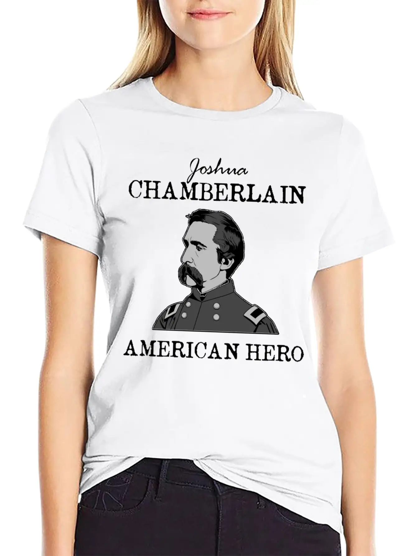 Joshua Chamberlain American Hero History Buff Soft Cotton Short Sleeve Tee ¨C Unisex Wardrobe Staple