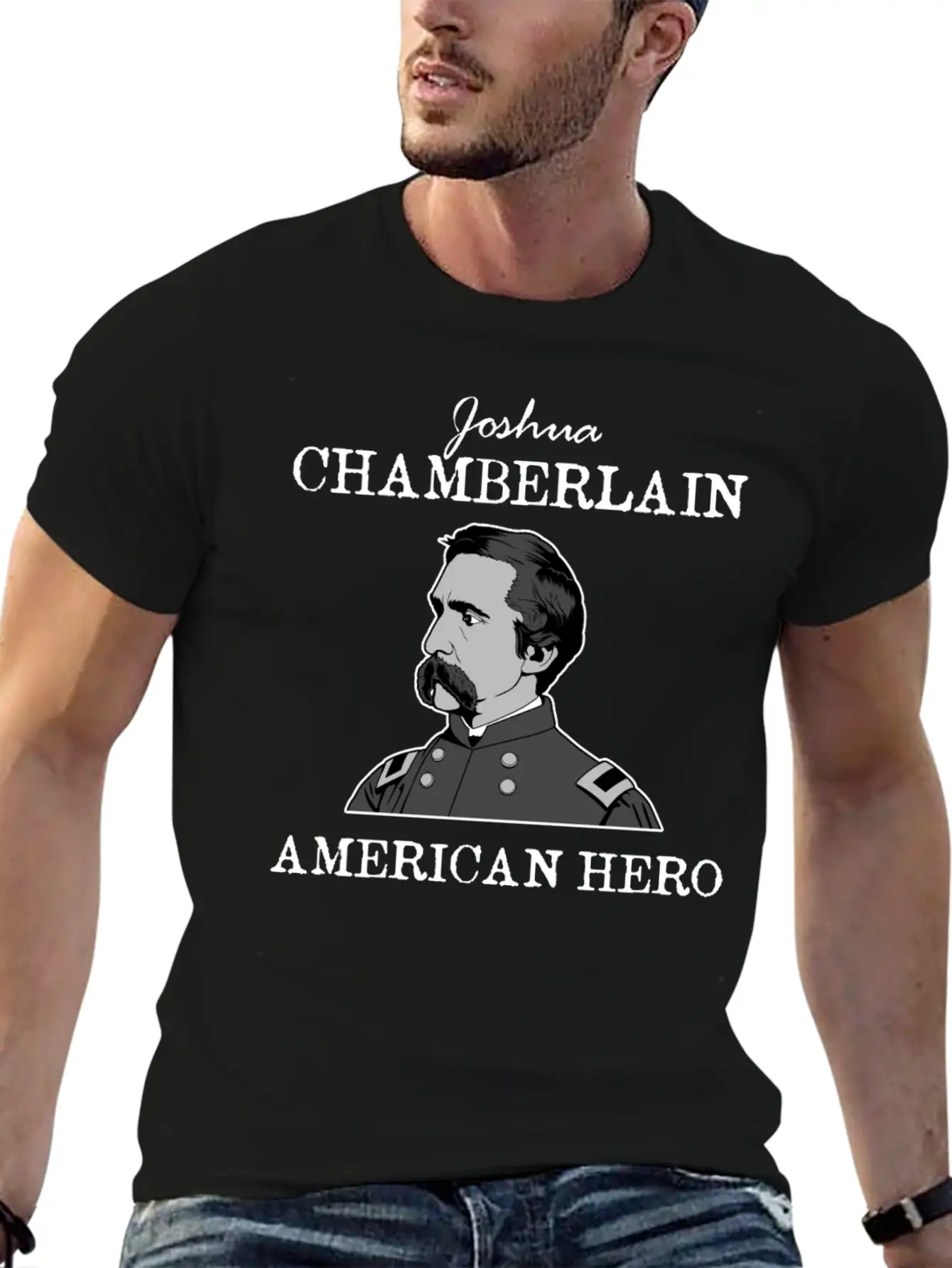 Joshua Chamberlain American Hero History Buff Soft Cotton Short Sleeve Tee ¨C Unisex Wardrobe Staple