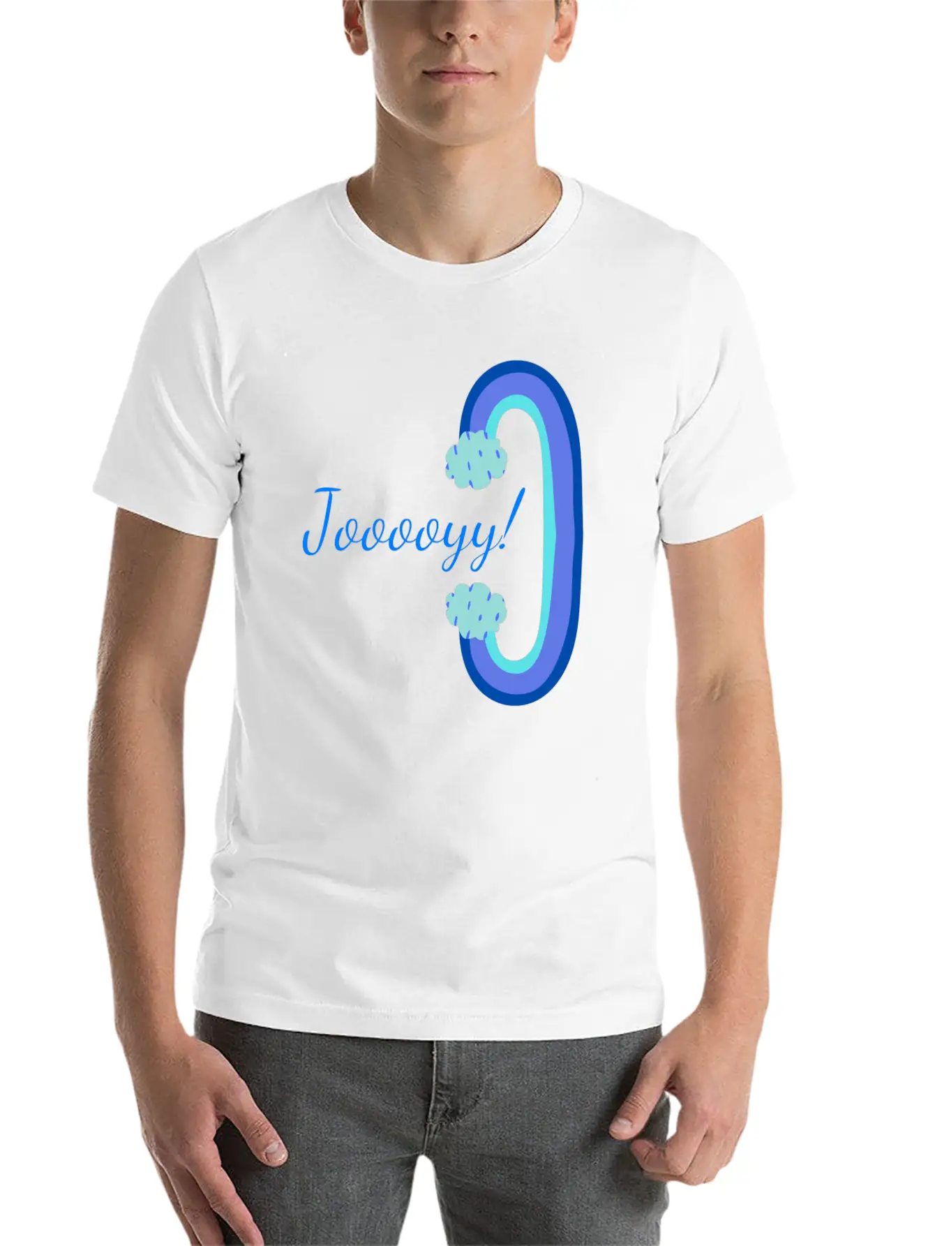 Joy Design Essential Cotton Tee For Daily Outfits ¨C Unisex Style