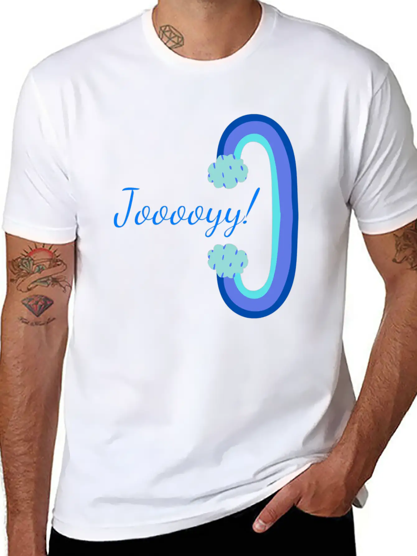 Joy Design Essential Cotton Tee For Daily Outfits ¨C Unisex Style