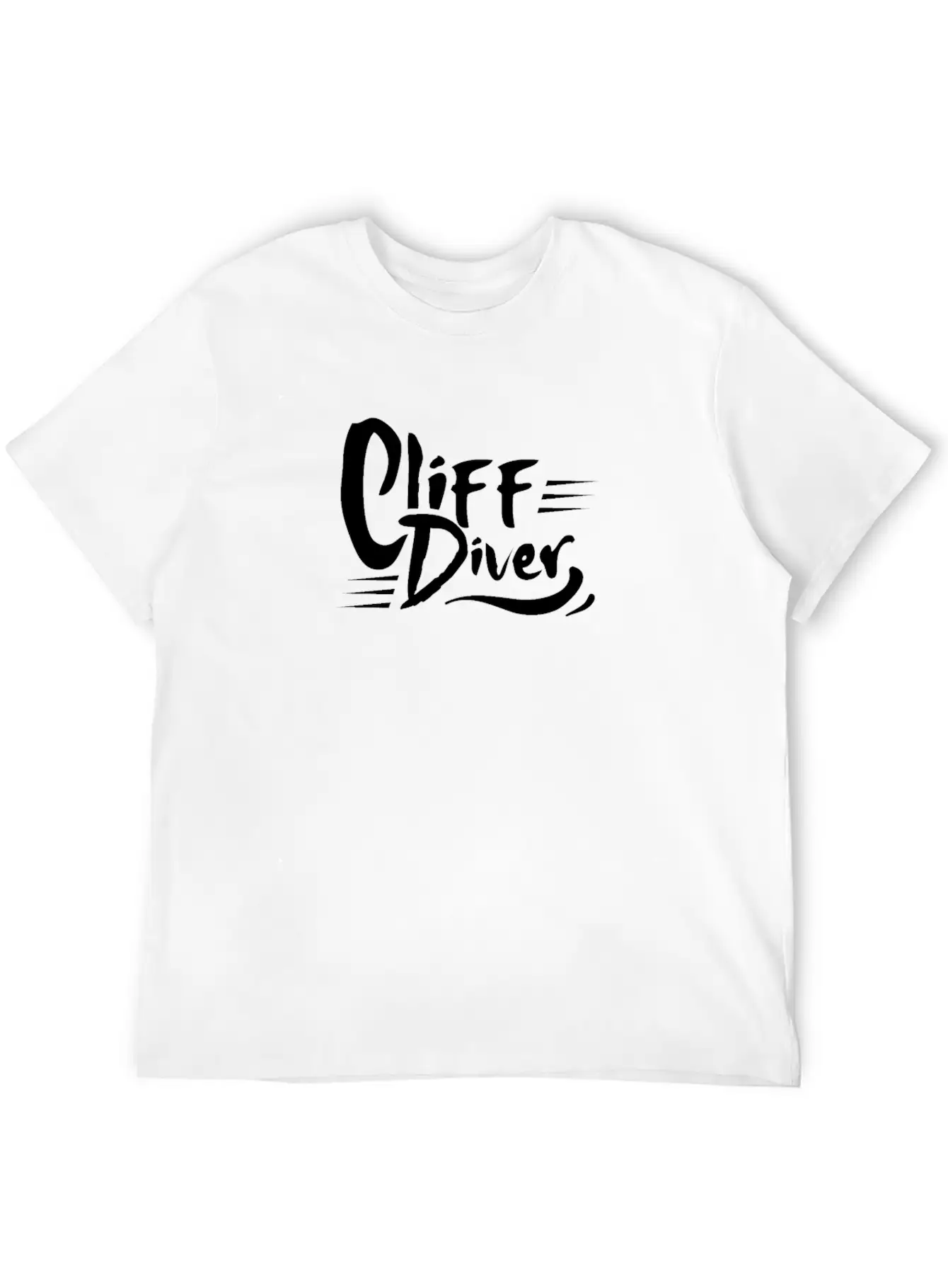 Jumper Cliffs Cliff Diver Cliff Diving Cliff Dive Essential Cotton Tee For Daily Outfits ¨C Unisex Style